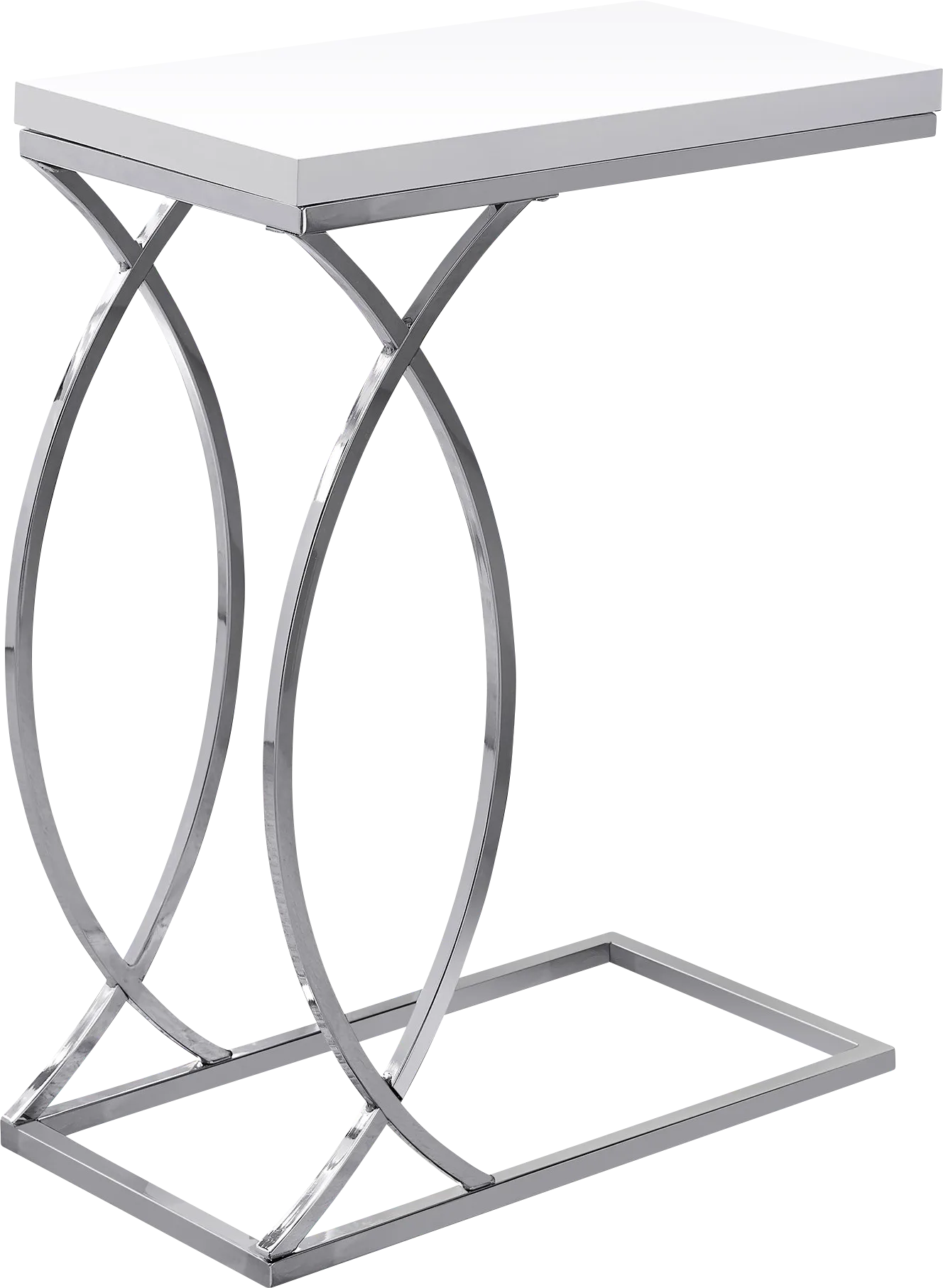 Cauley White Accent Table