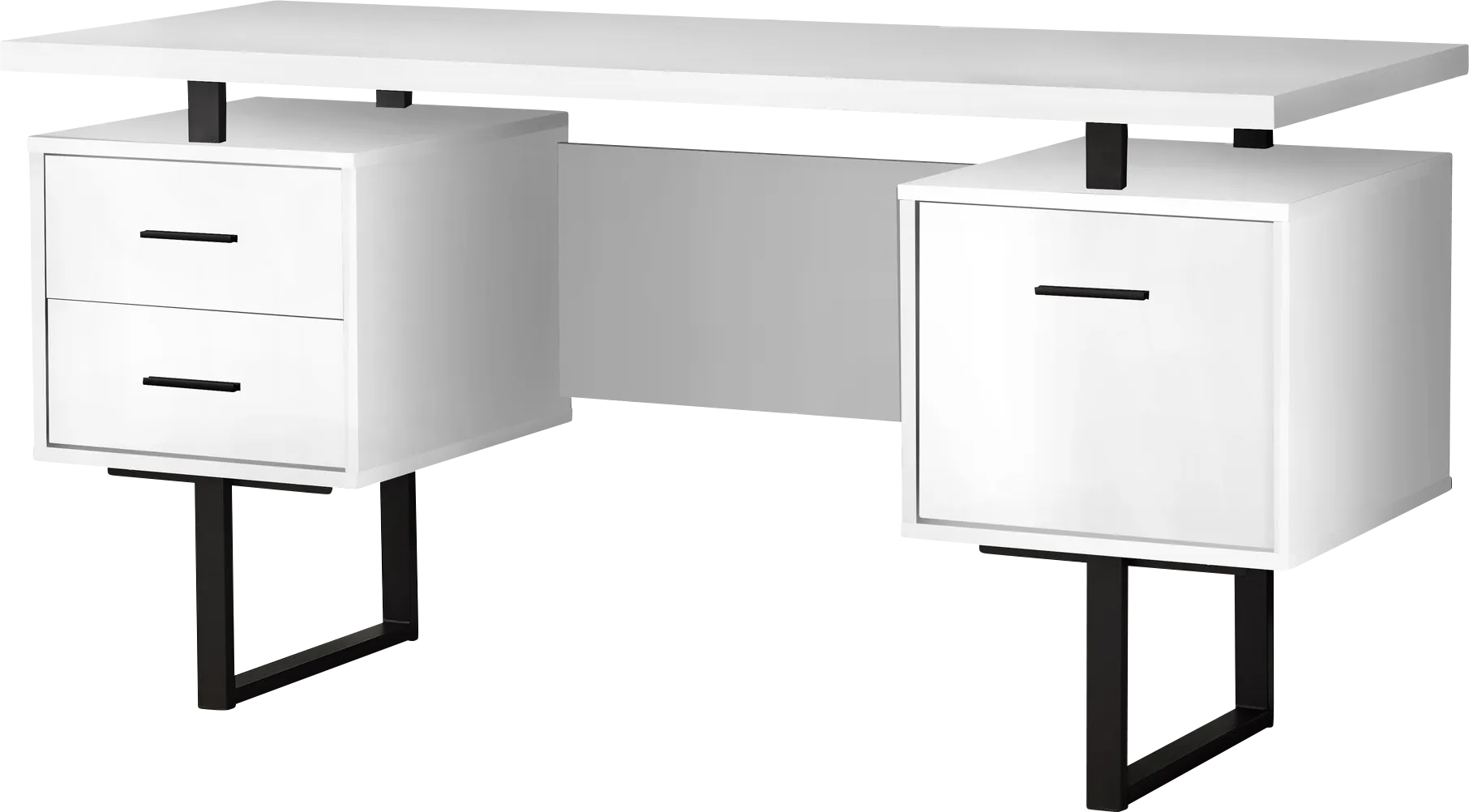 Billingsly White Desk