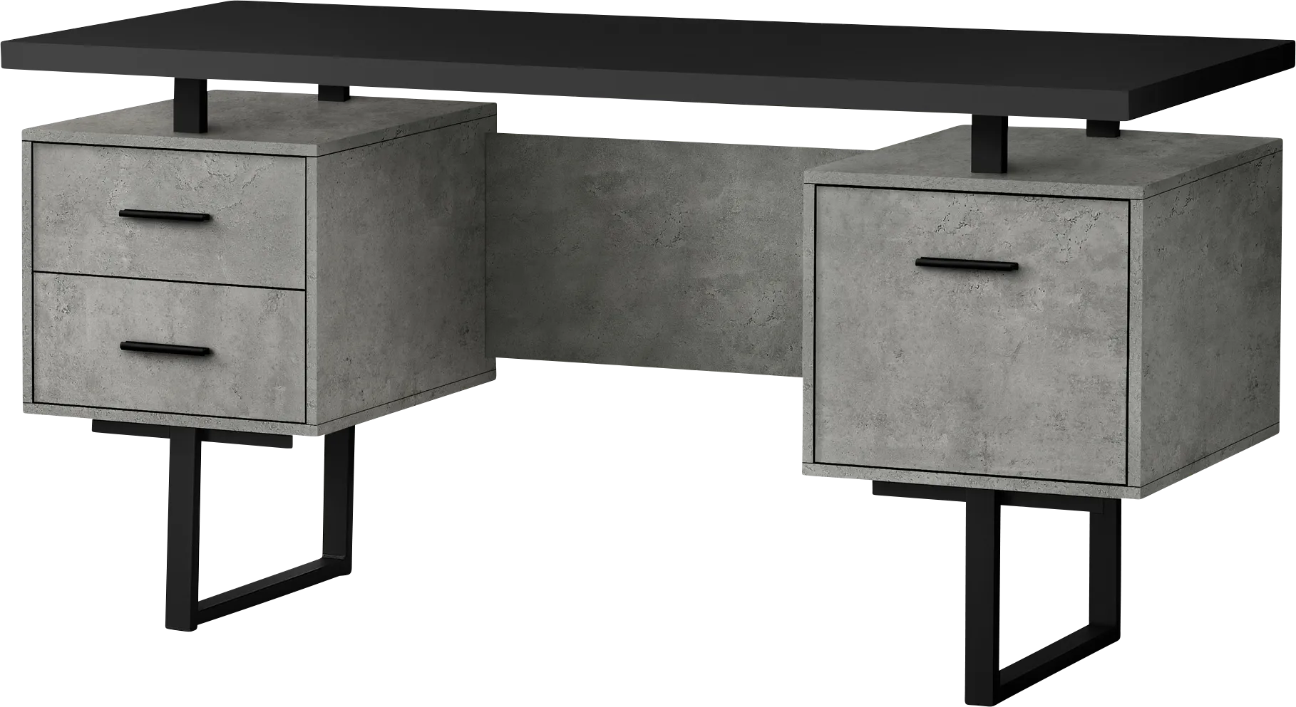Billingsly Charcoal Desk