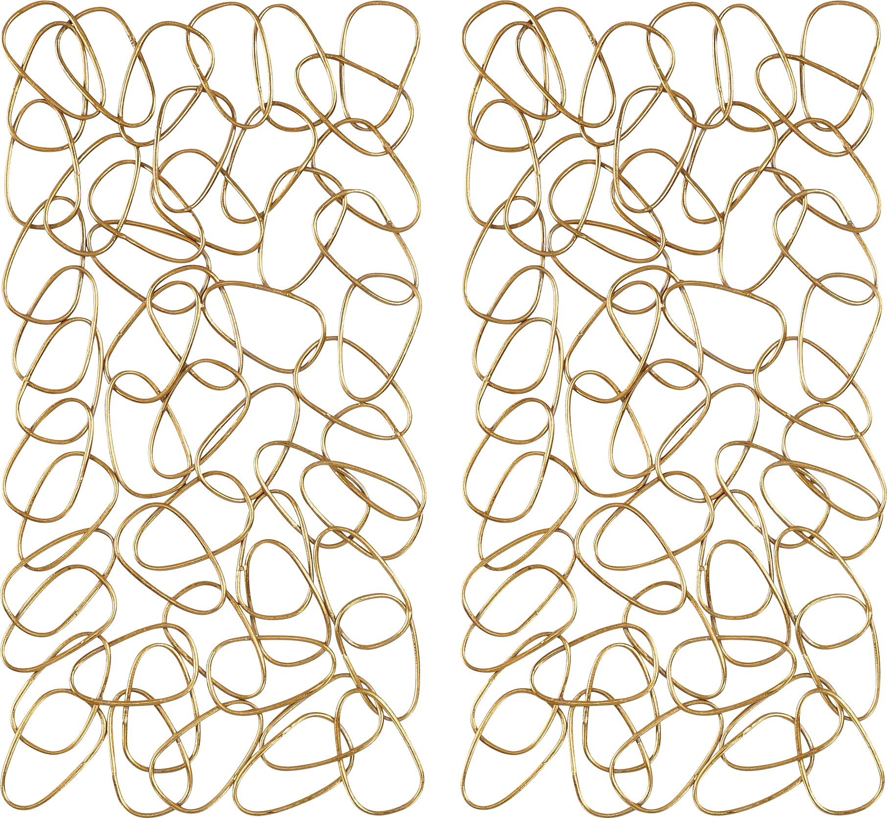 Dainer Gold Wall Decor, Set of 2