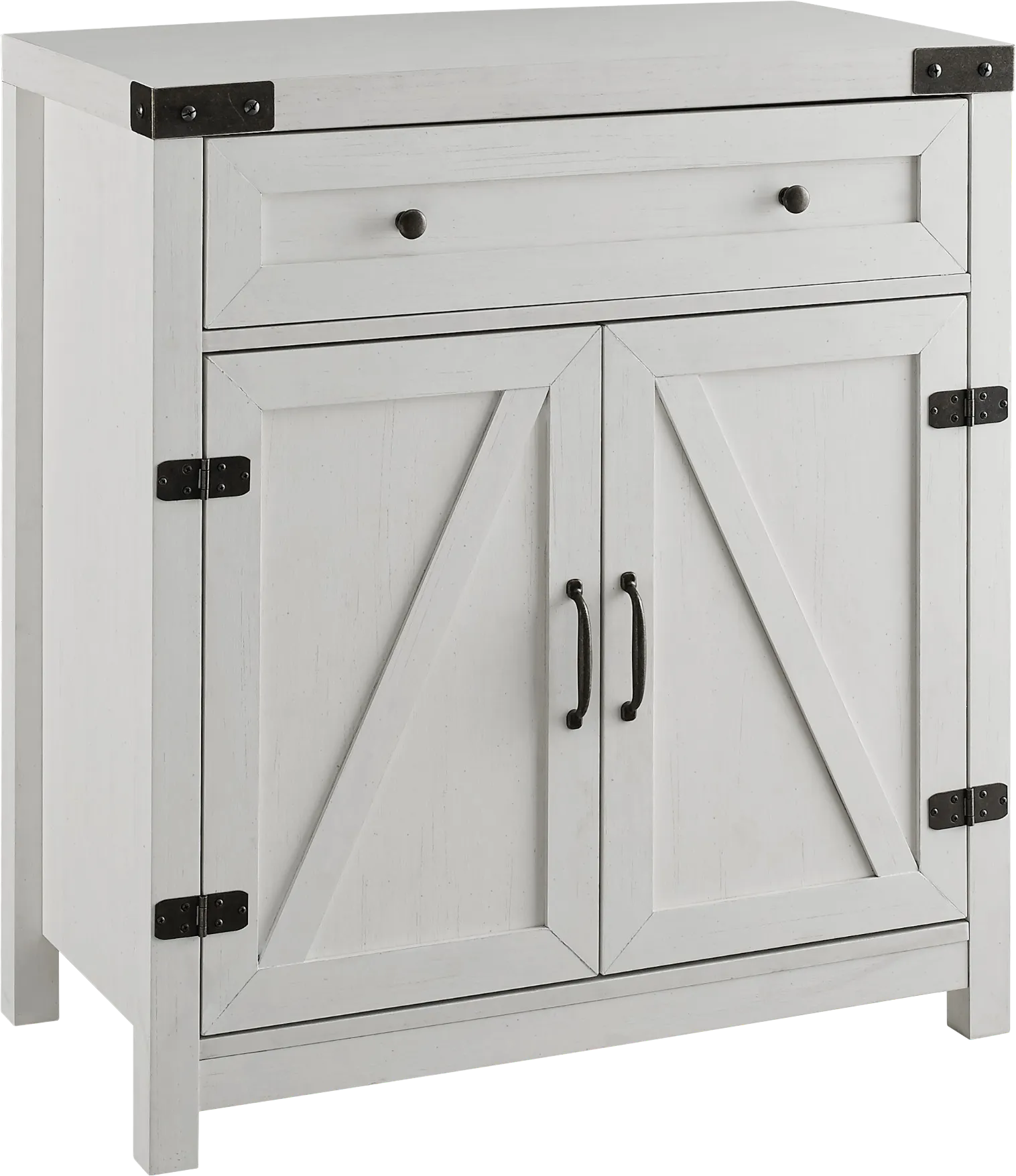 Betwood White Accent Cabinet