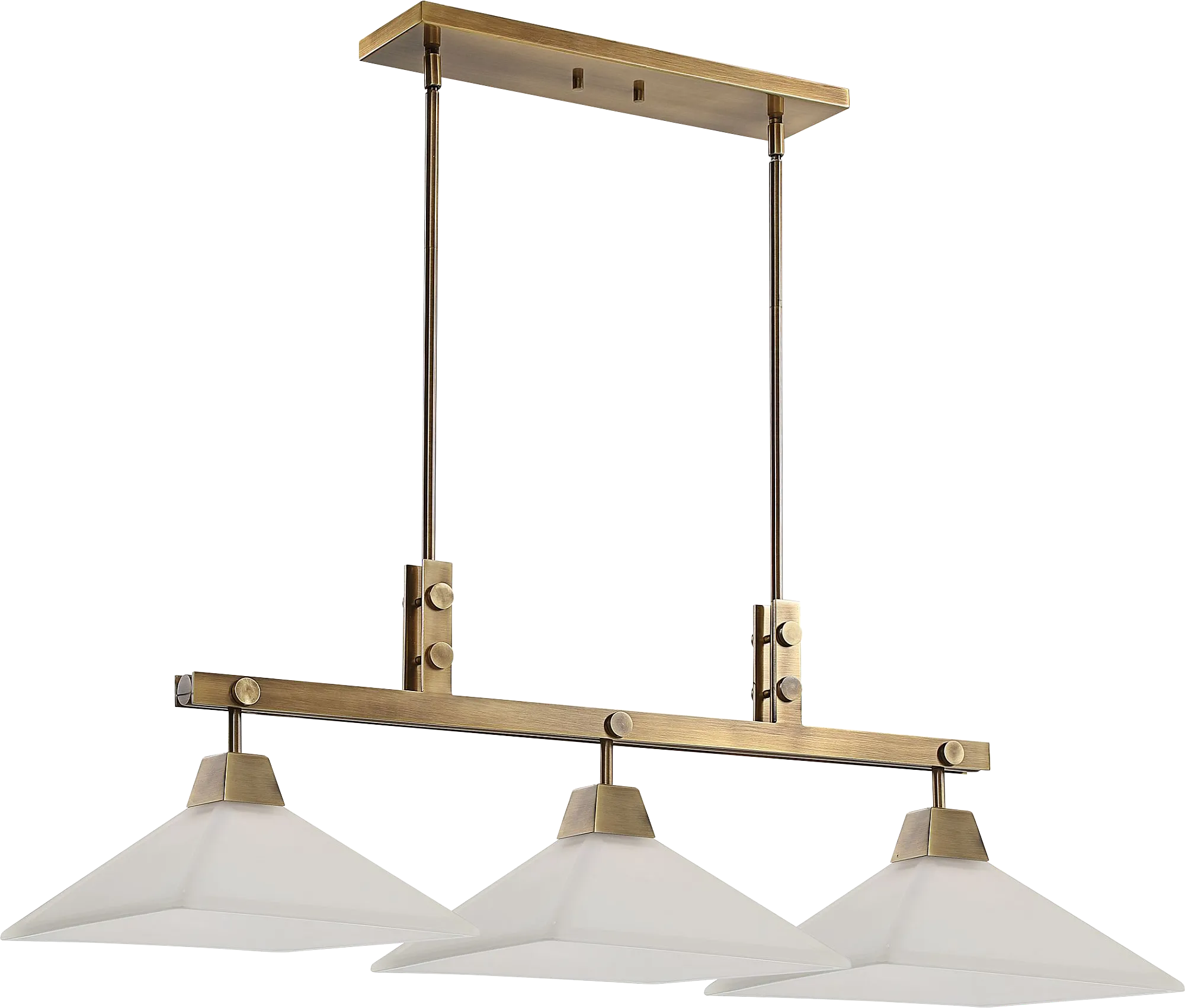 Caira Drive Brass Chandelier