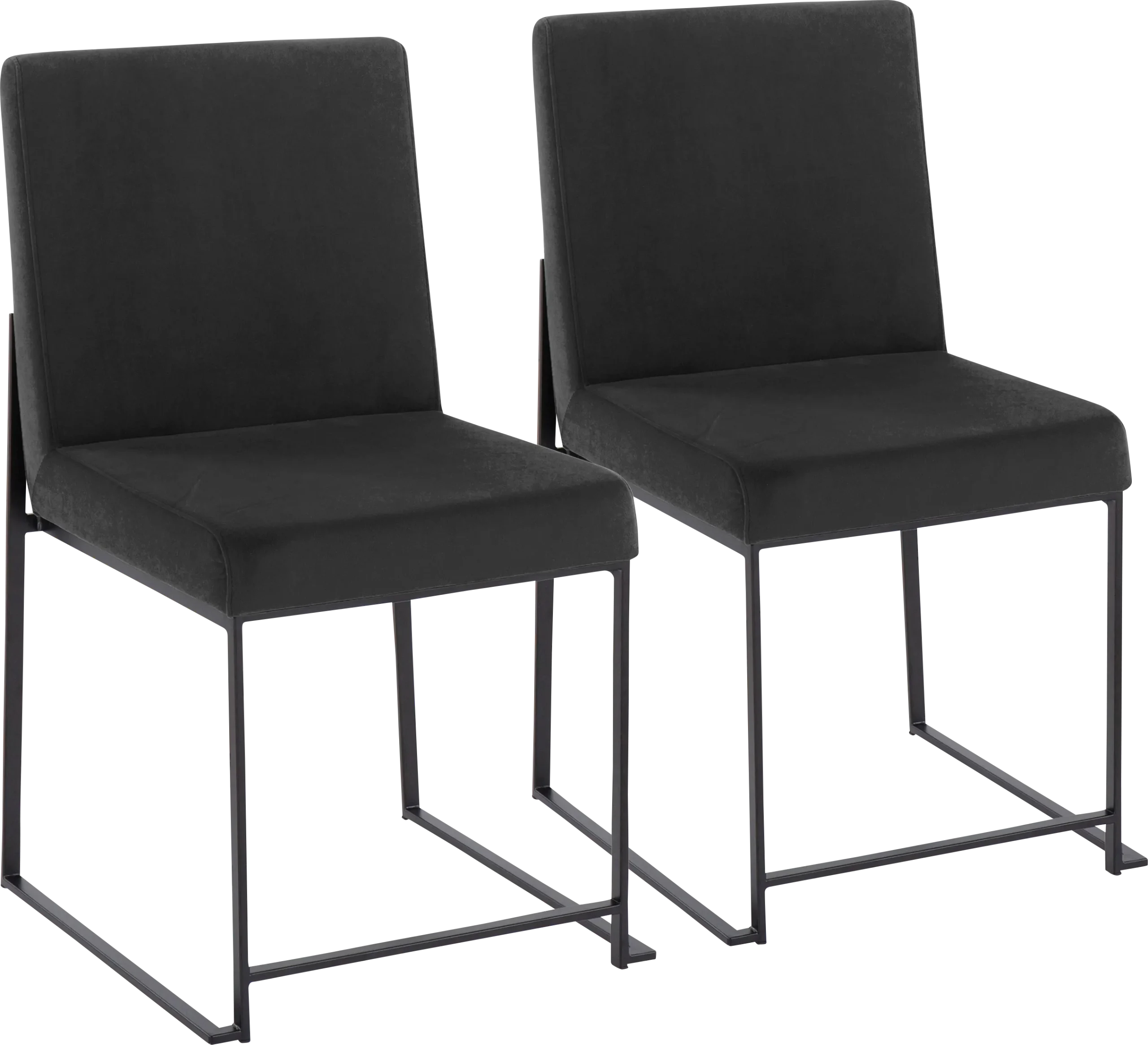 Bladens II Black Side Chair Set of 2