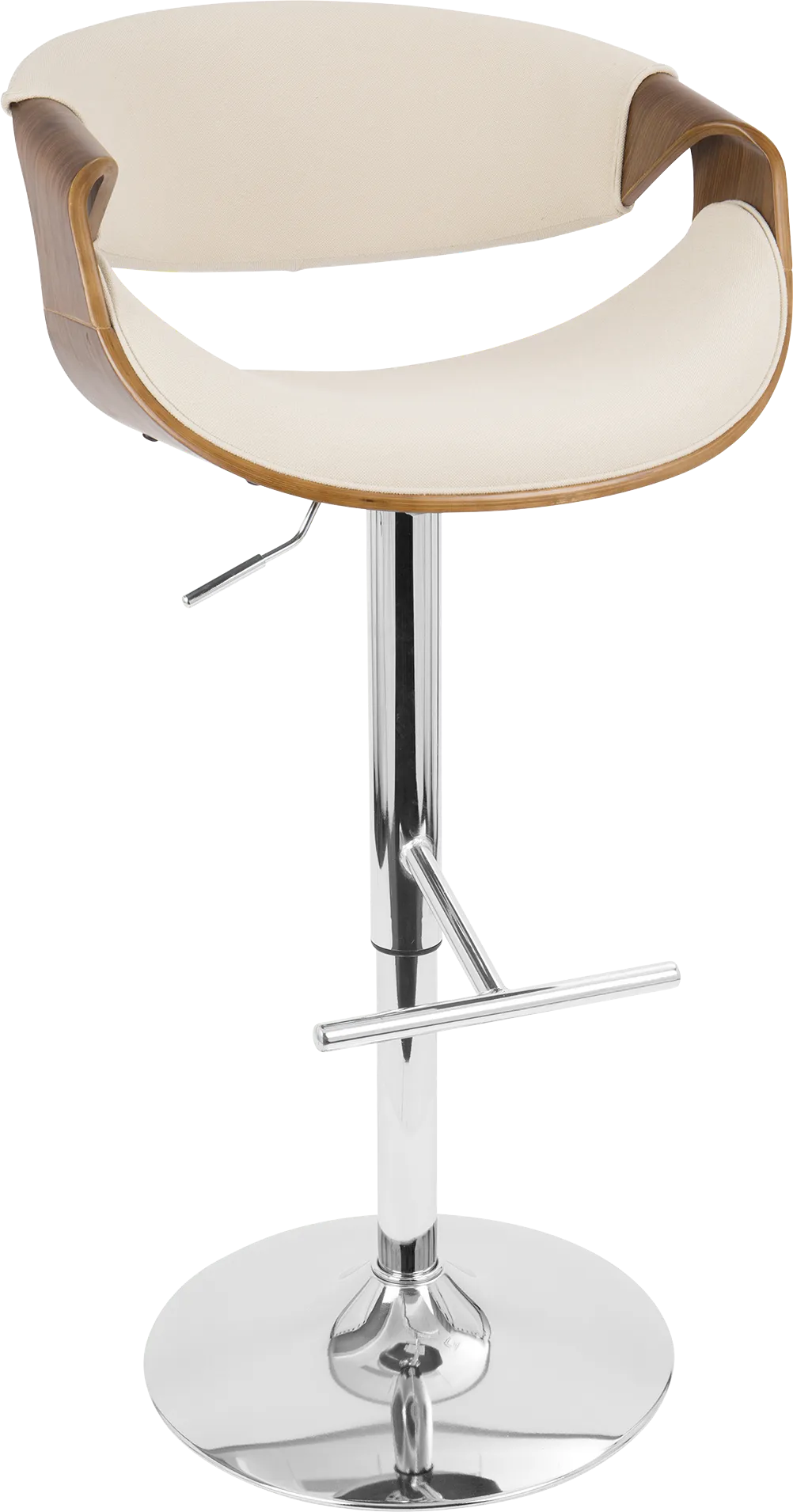 Curvo Cream Barstool