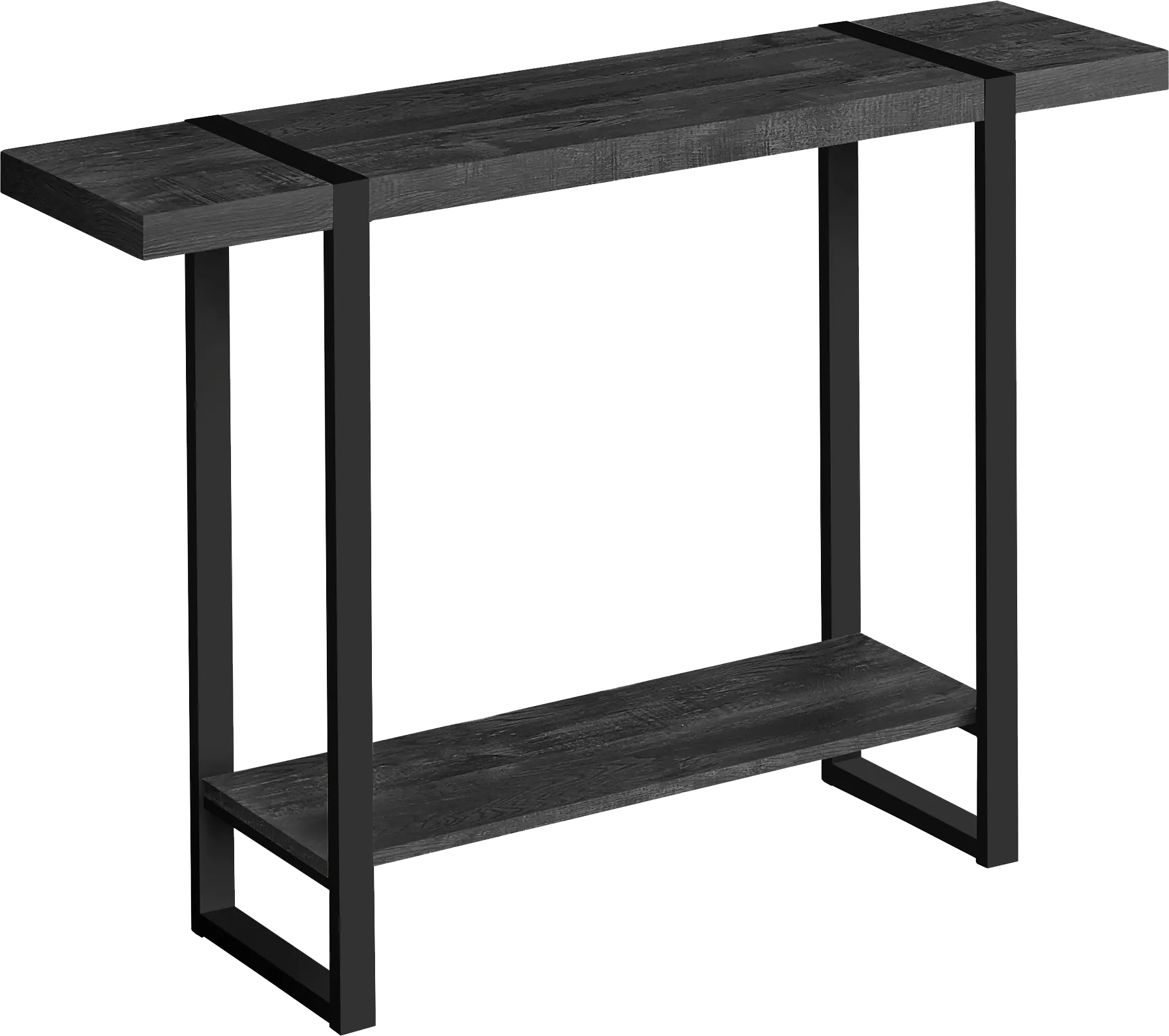 Bradner Black Sofa Table
