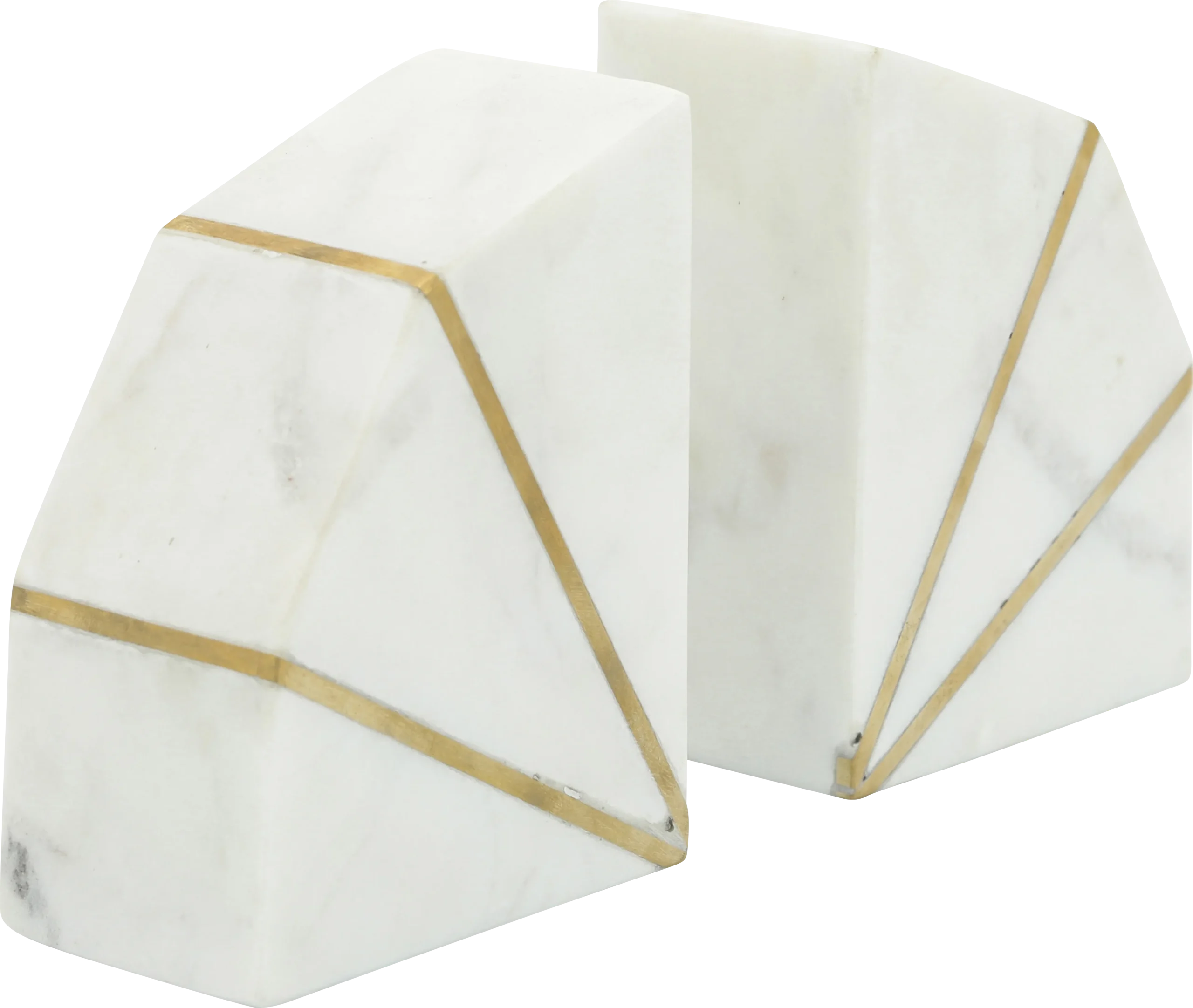 Elginwoods White Bookends