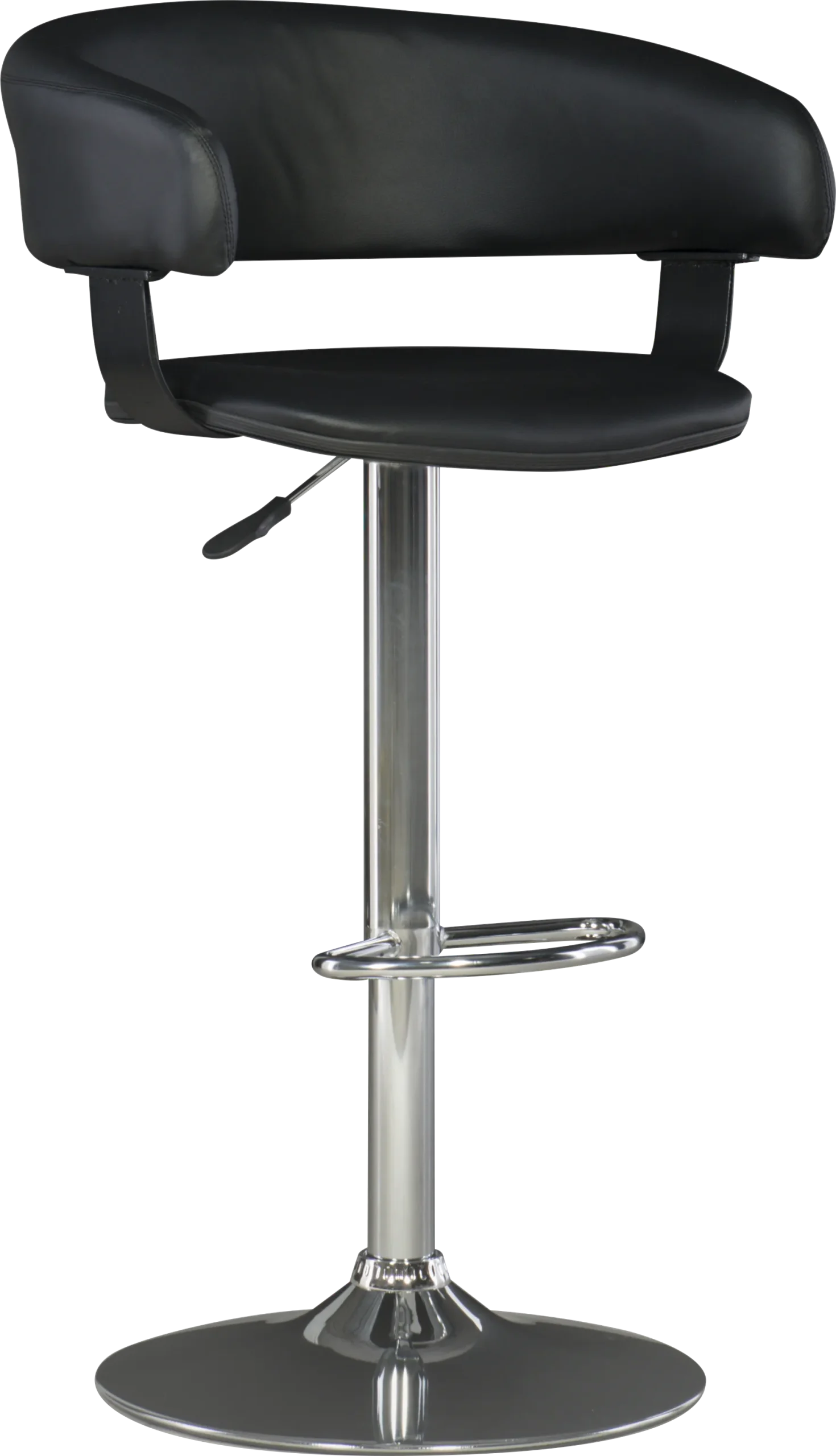 Cetona Black Desk Stool