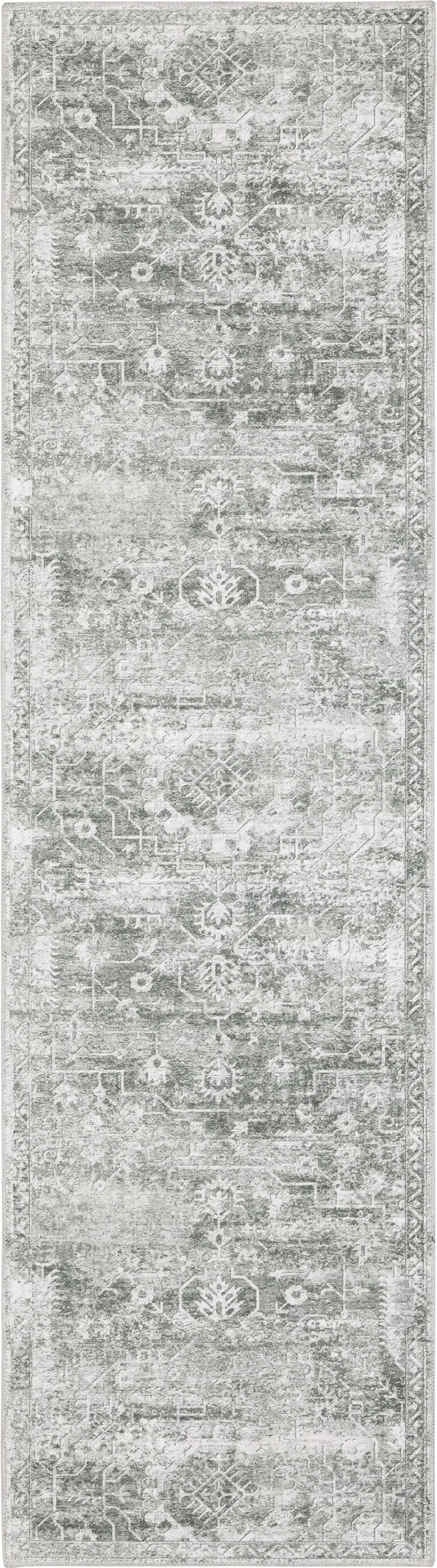 Candytuft Gray 2' x 8' Rug