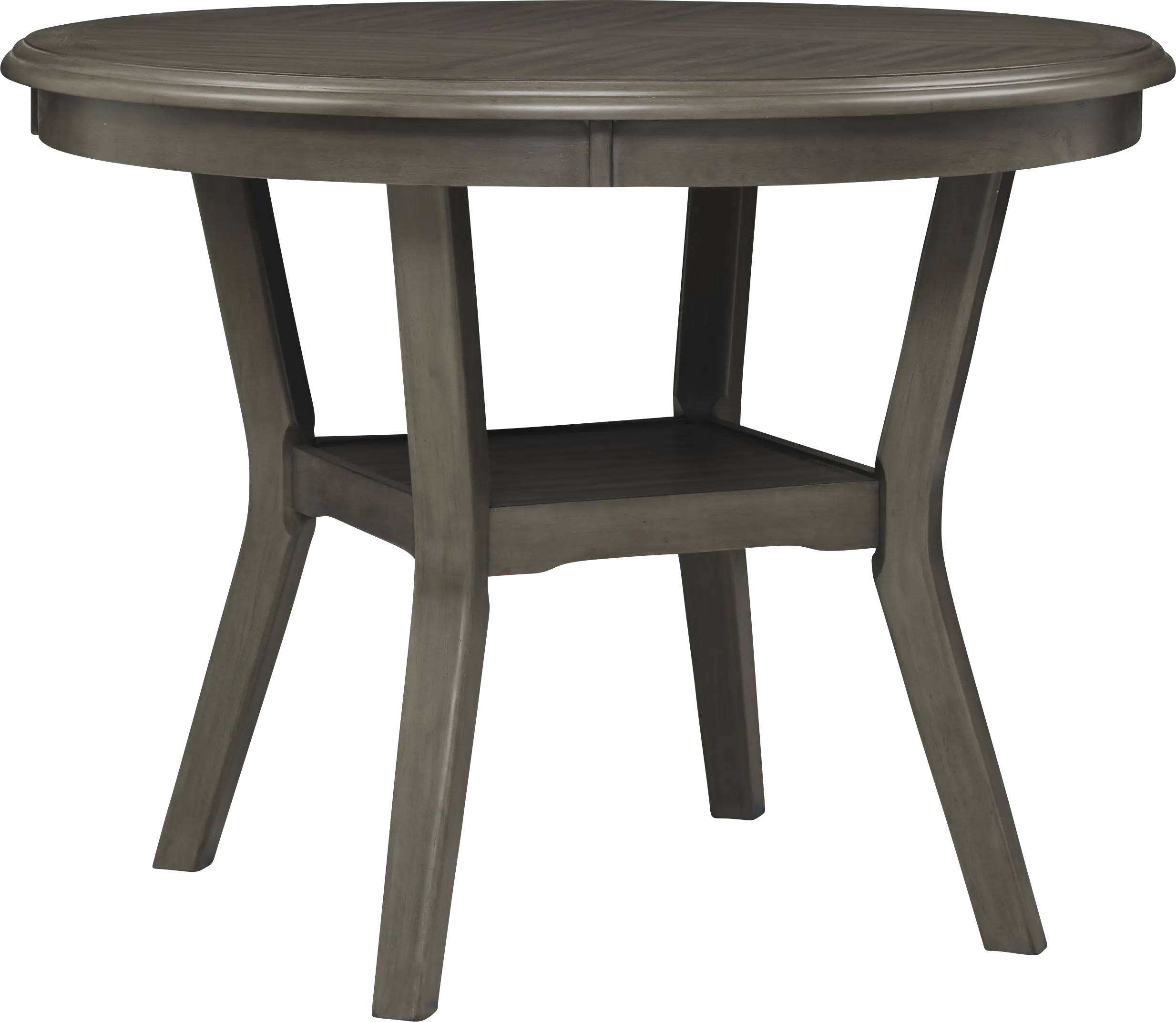Brookgate Gray Counter Height Round Dining Table