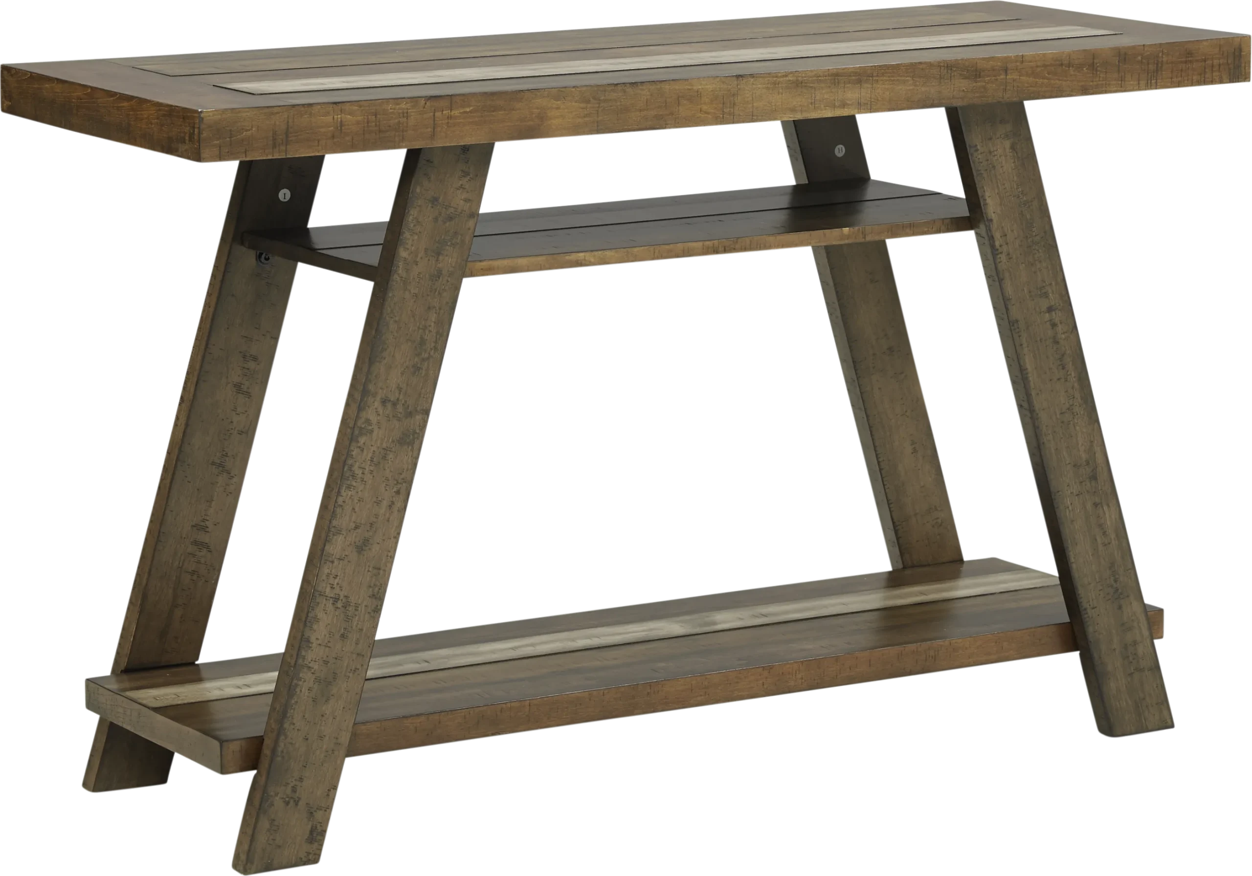 Cedar Creek Brown Sofa Table