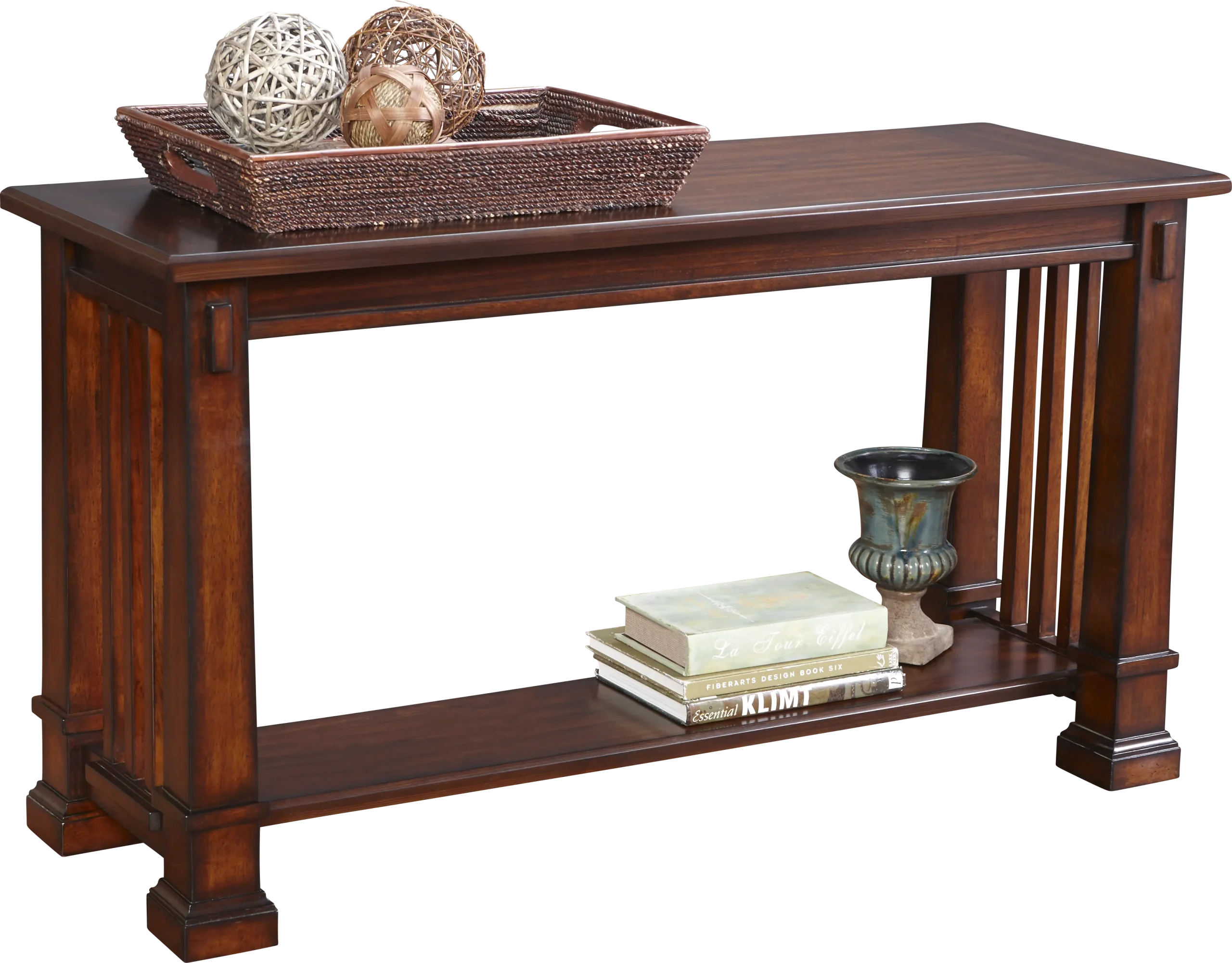 Clairfield Tobacco Sofa Table