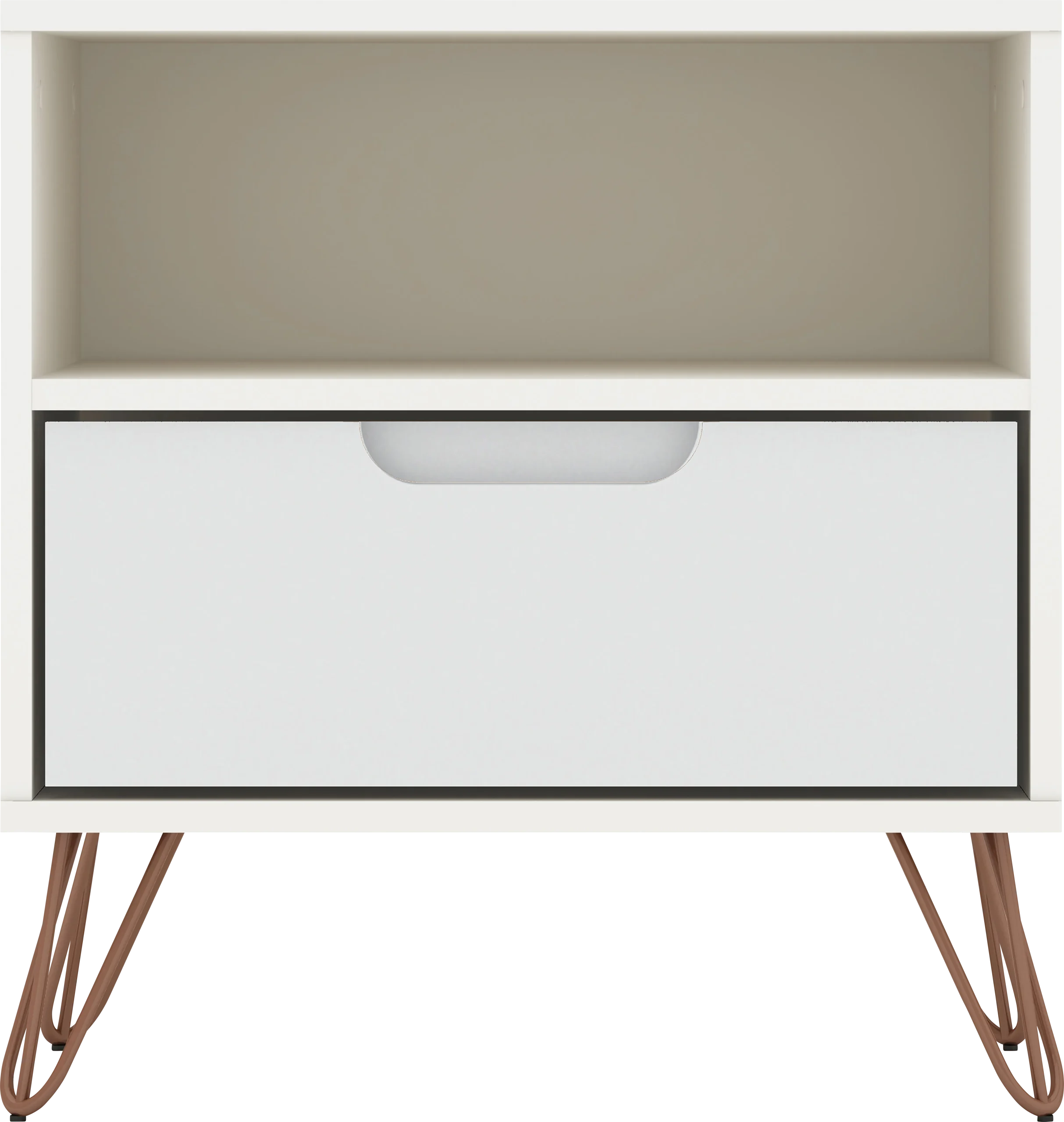Camomile IV White Nightstand