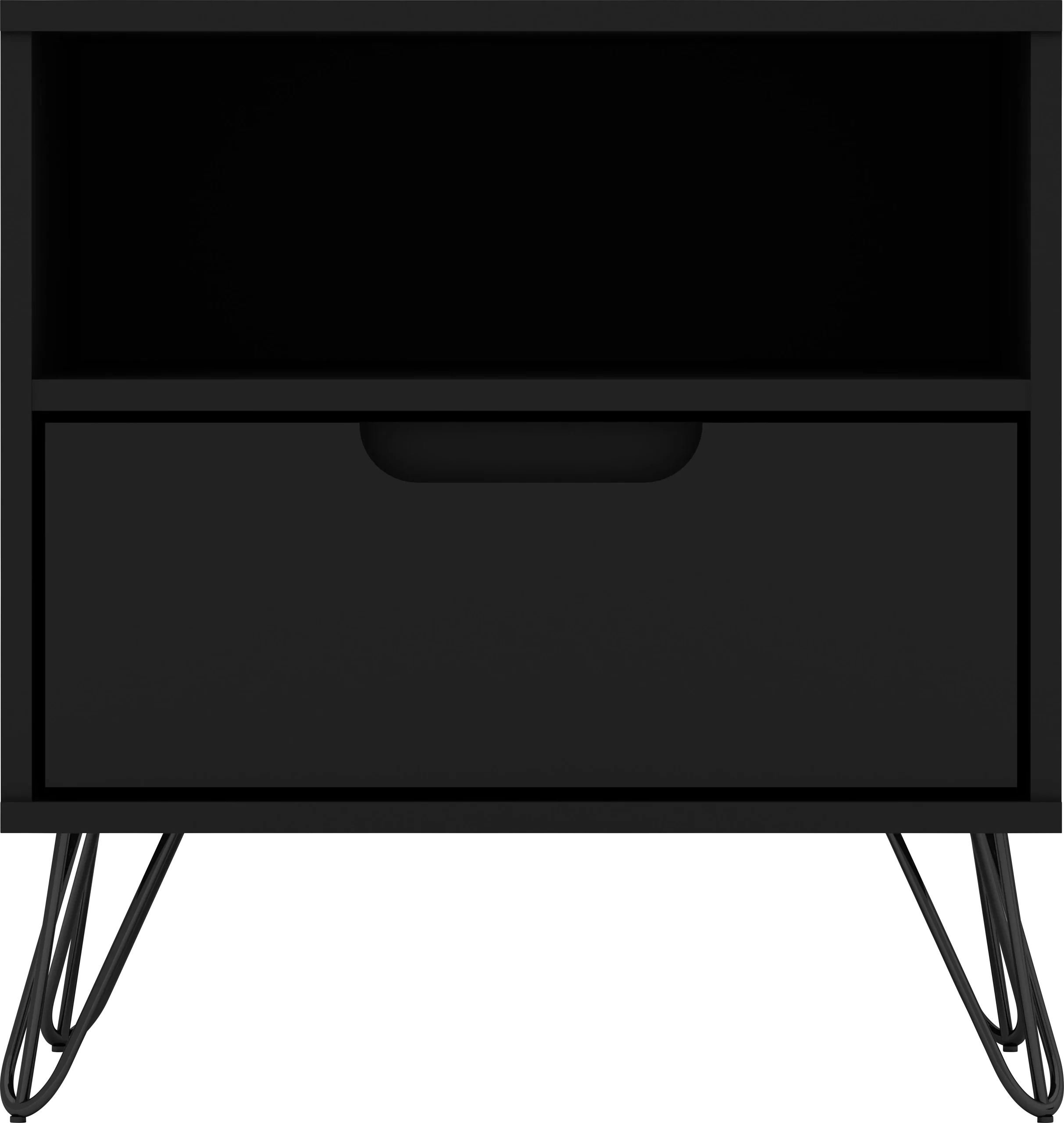 Camomile IV Black Nightstand