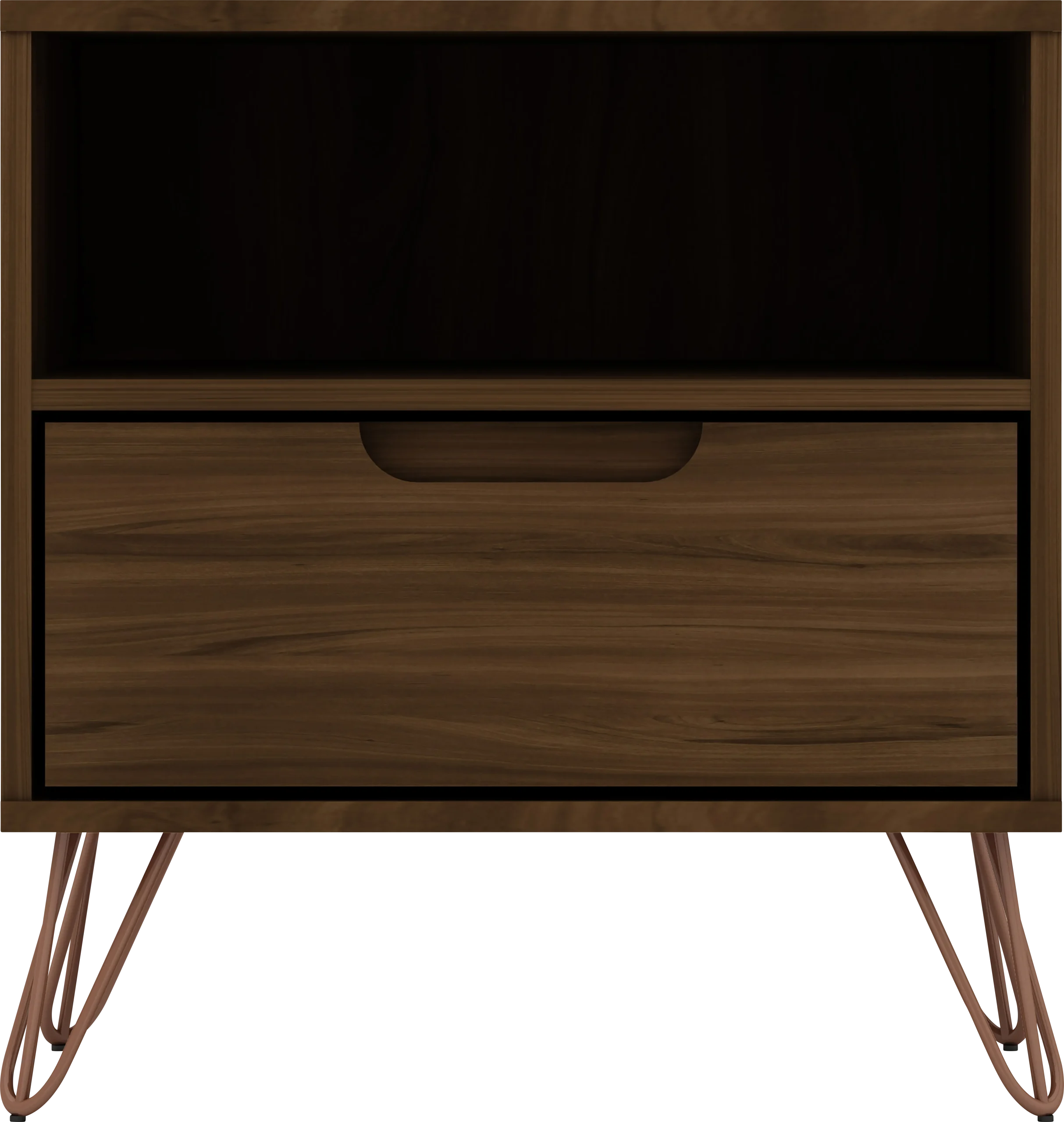 Camomile IV Brown Nightstand