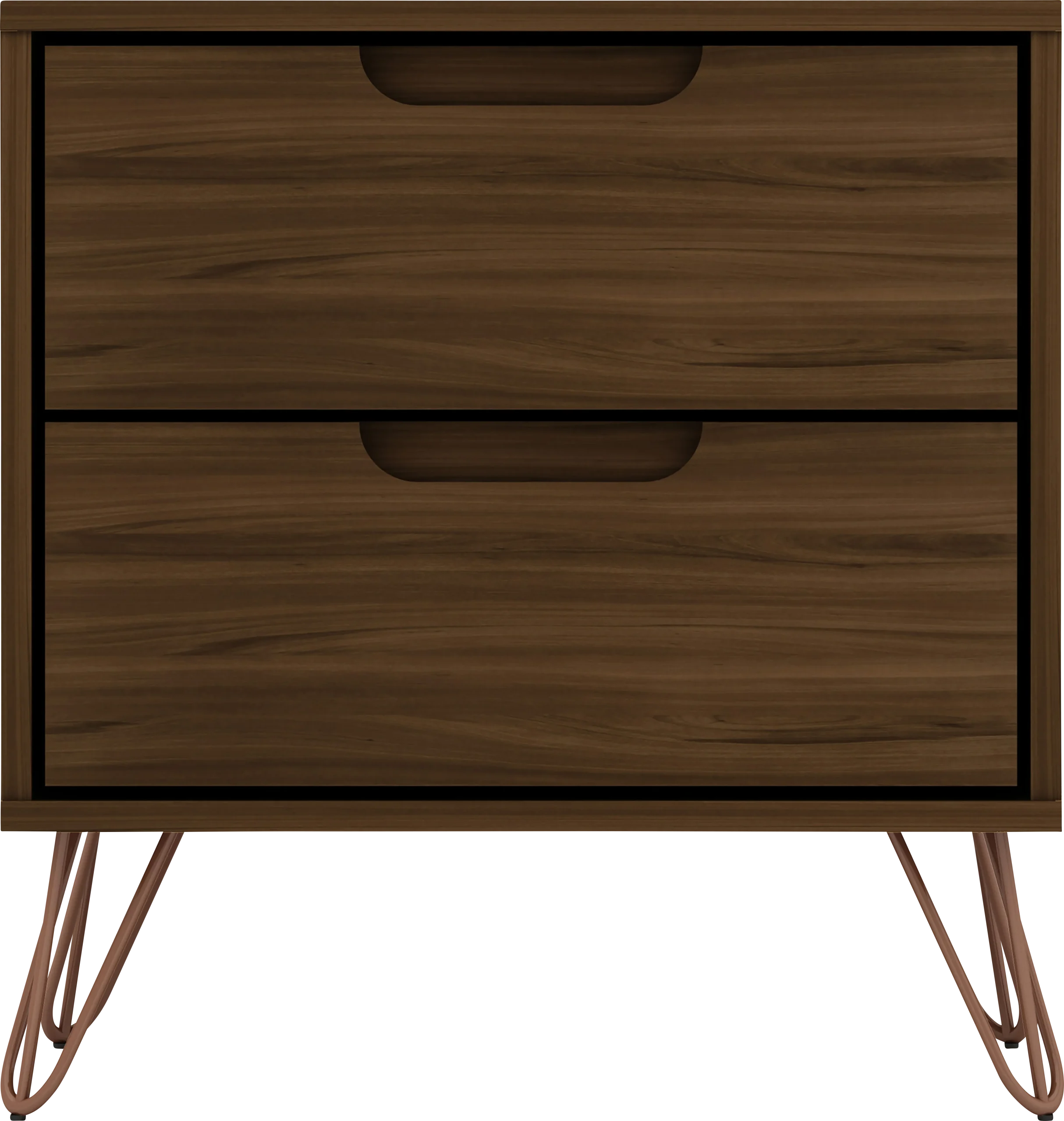 Camomile V Brown Nightstand