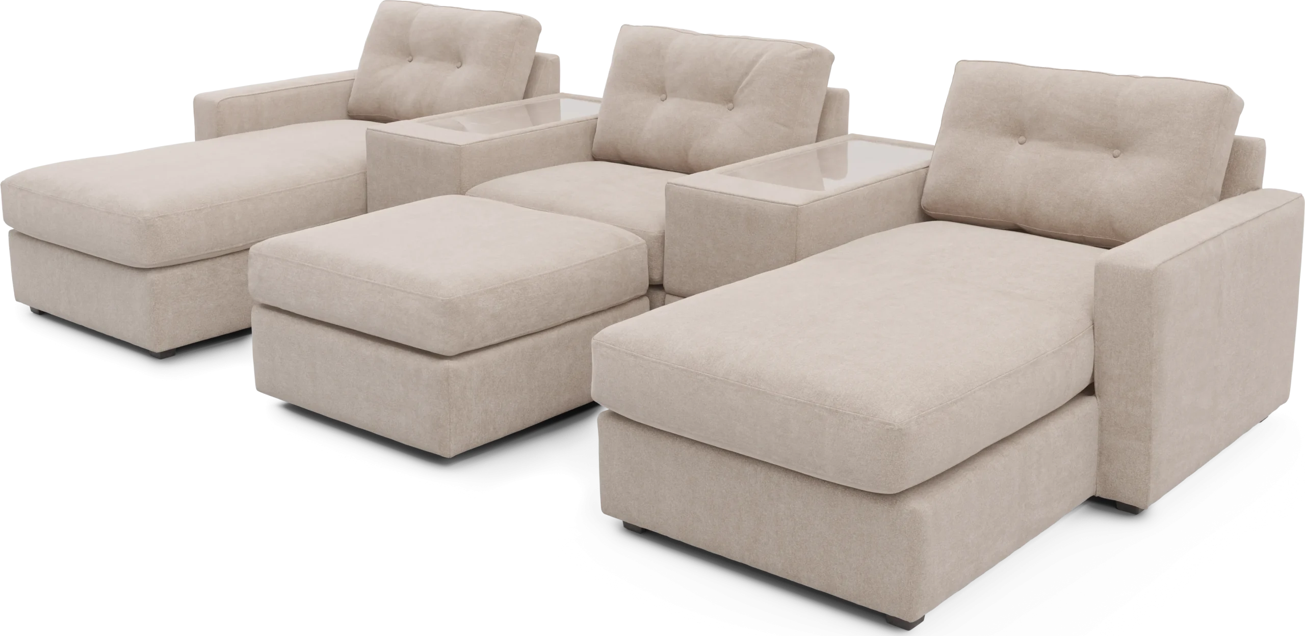 Beige 6 Pc ModularOne