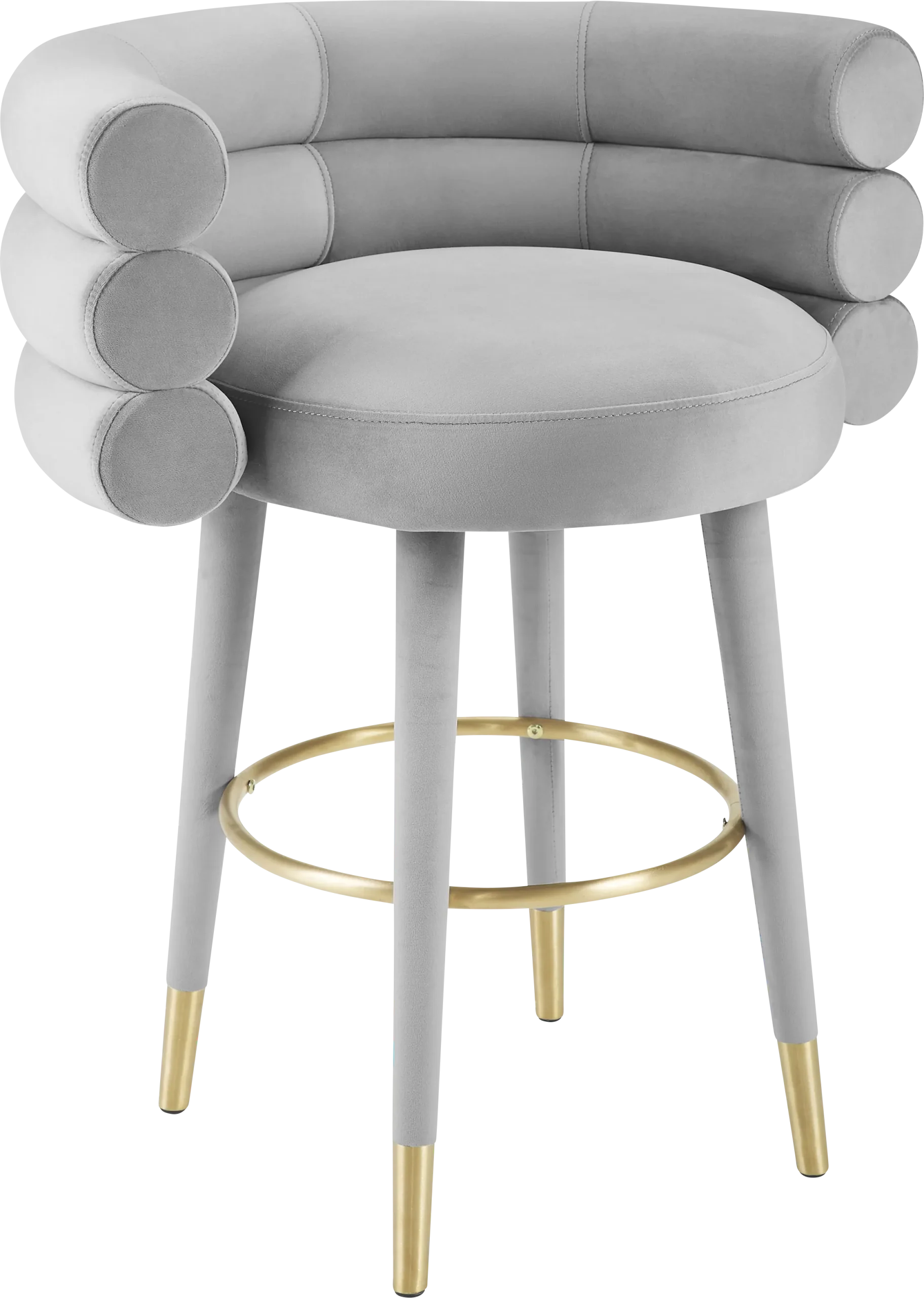 Bromelia Gray Counter Stool