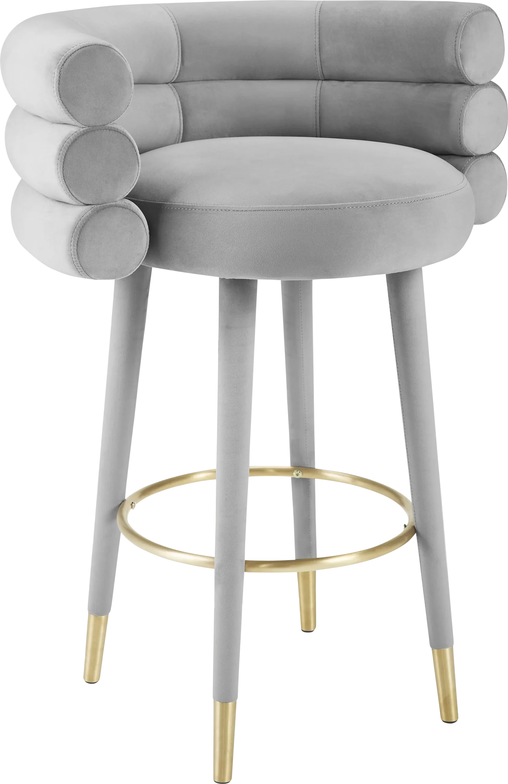 Bromelia Gray Barstool