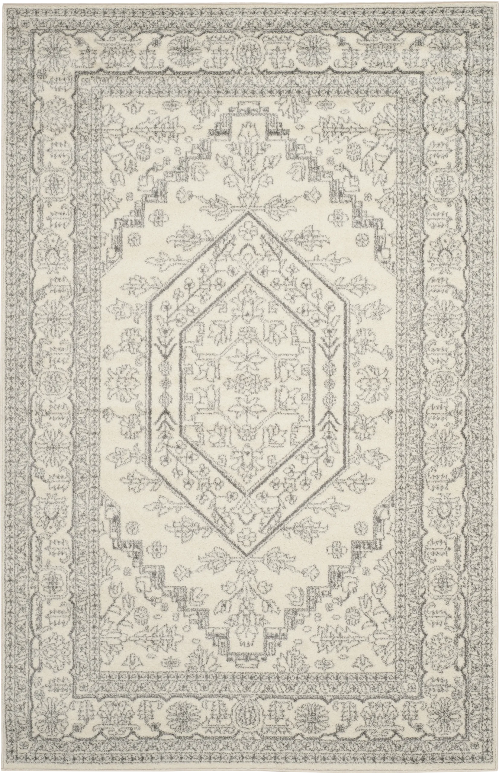 Daylee Ivory 6' x 9' Rug