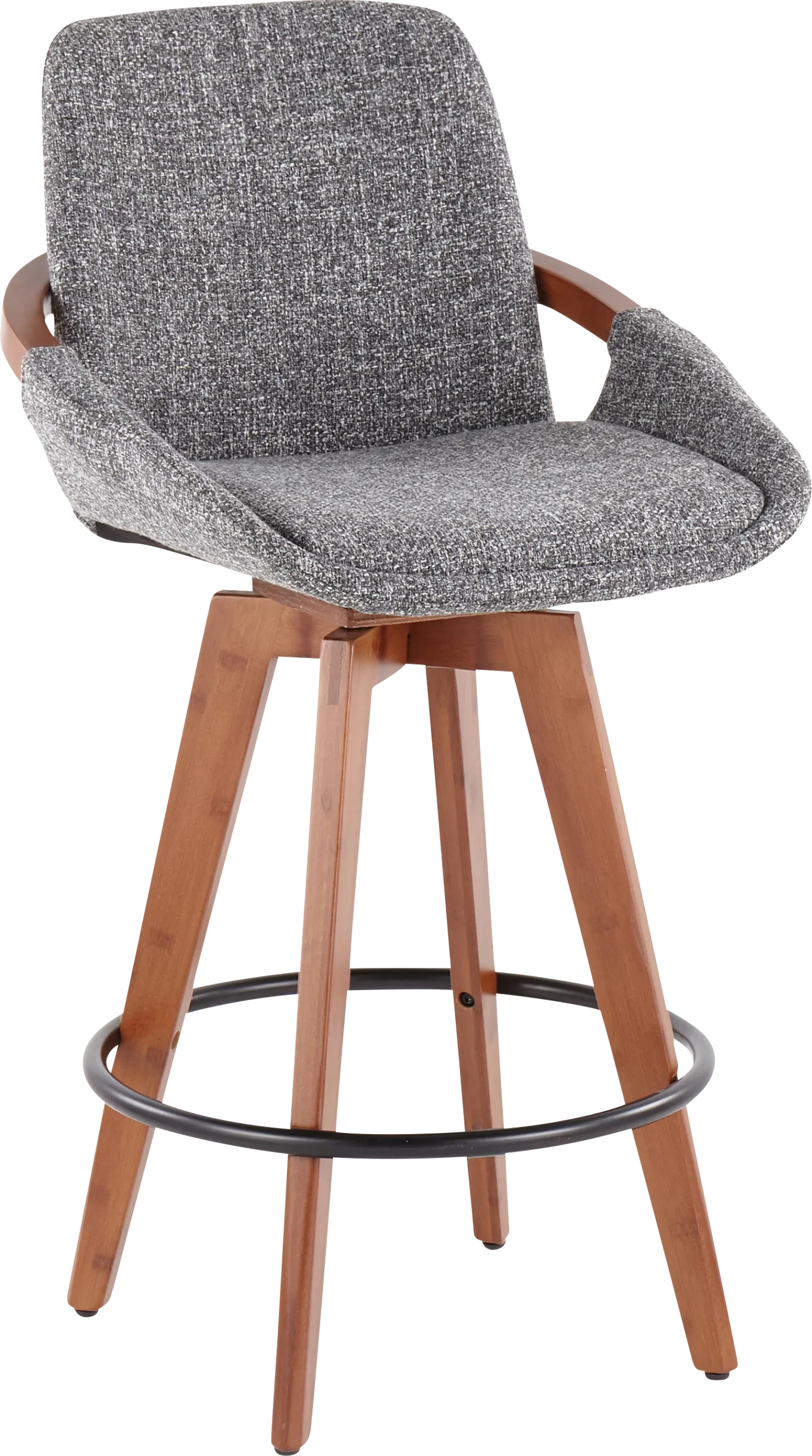 Daylilly Gray Counter Height Stool