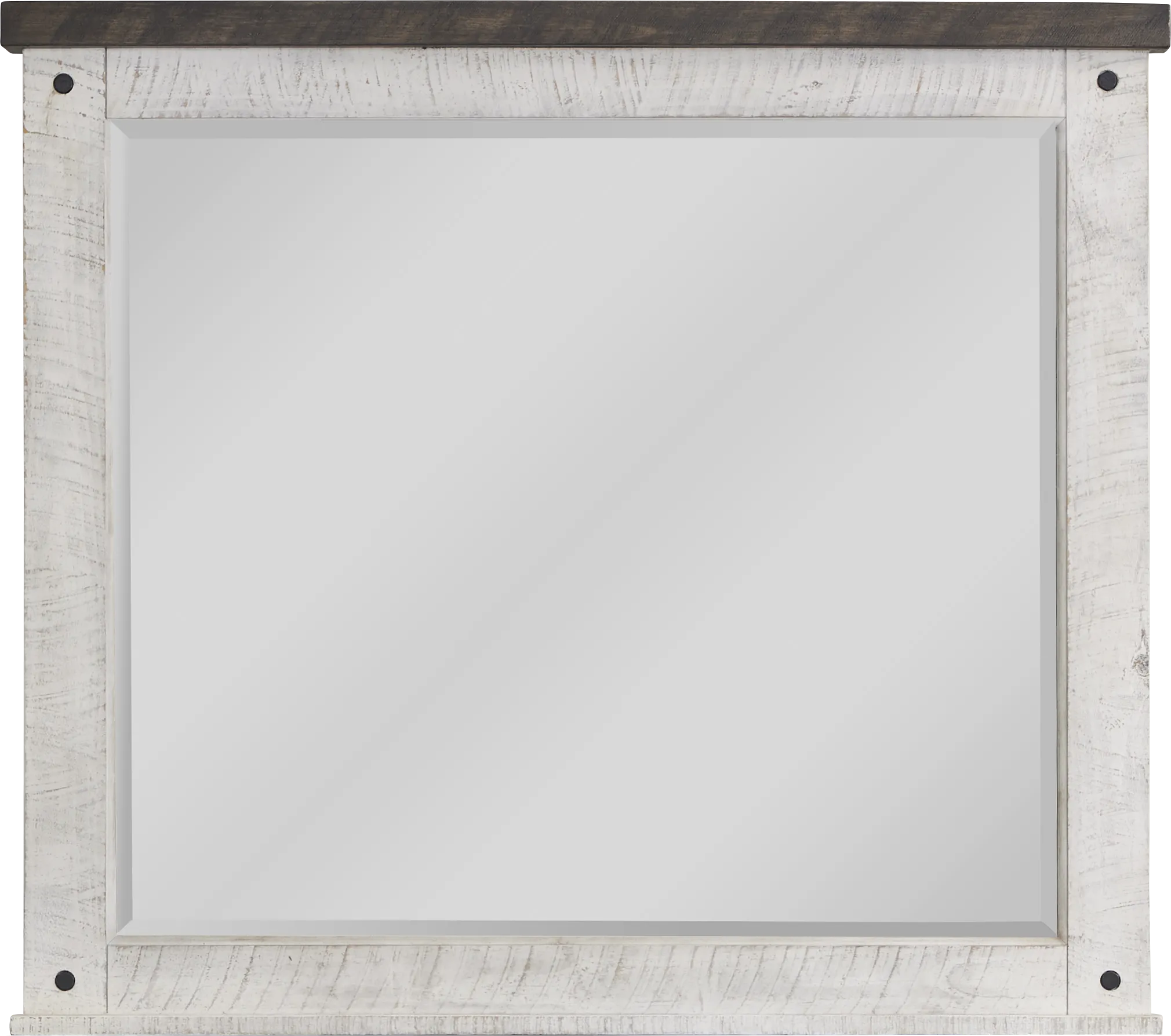 Bretten Crossing White Mirror
