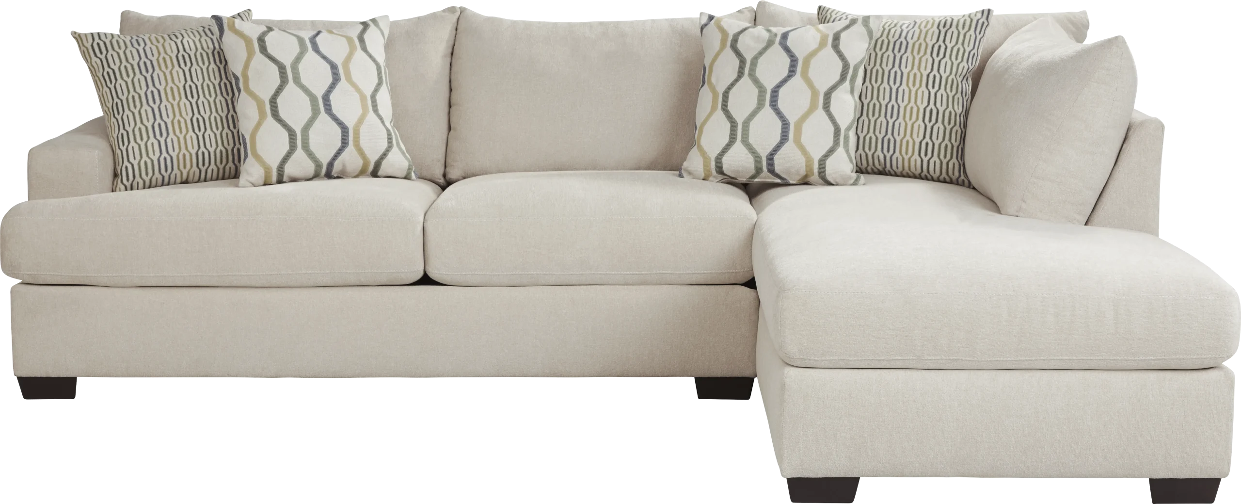 Briar Street 2 Pc Right Arm Chaise Sectional