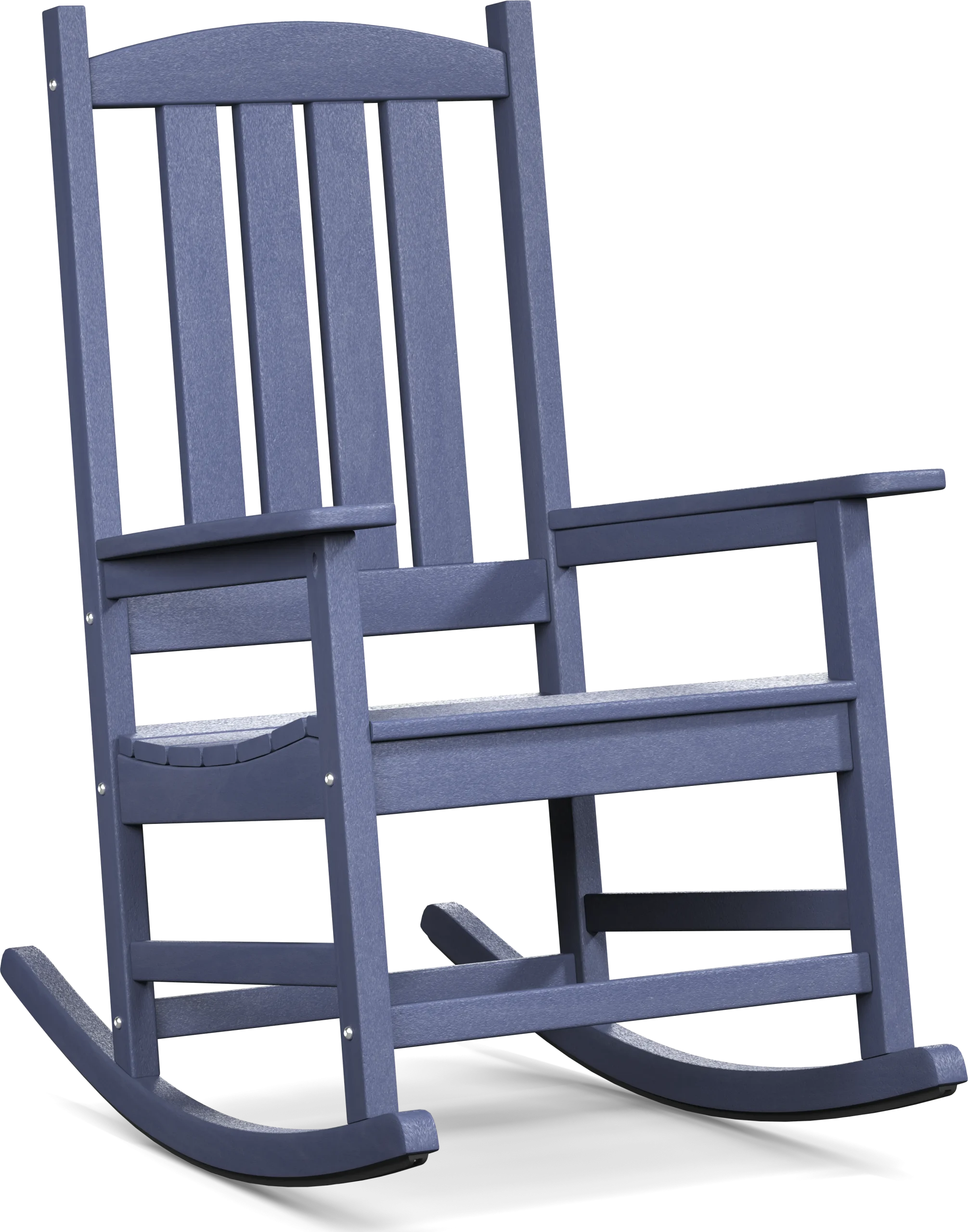 Brocky Navy Outdoor Rocking Chair