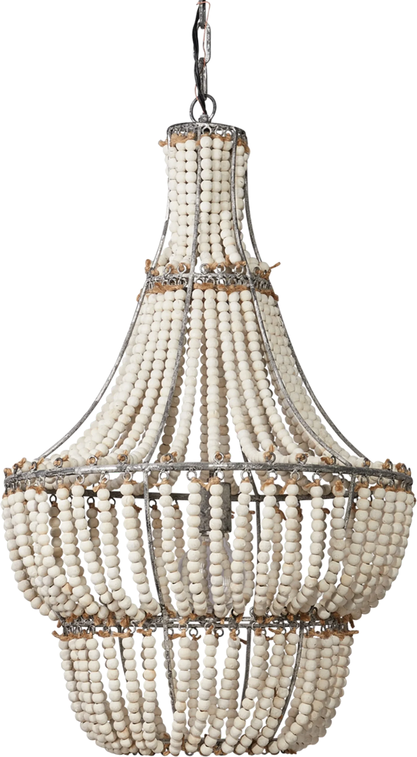 Cajon Way White Chandelier