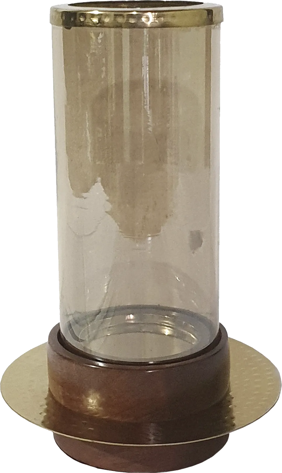 Capania II Gold Candle Holder