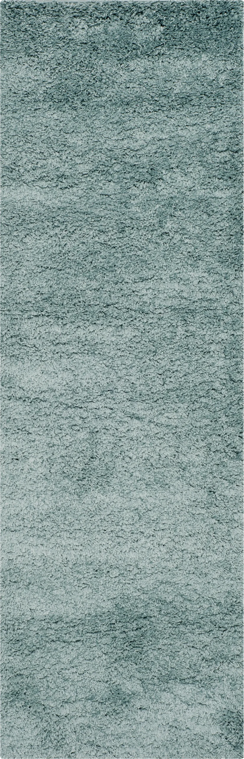 Cleona Blue 2' x 7' Runner Rug