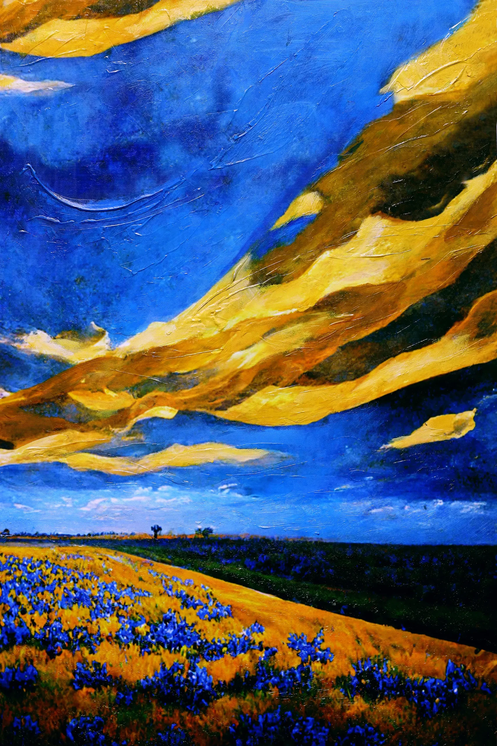Carant I Blue Artwork