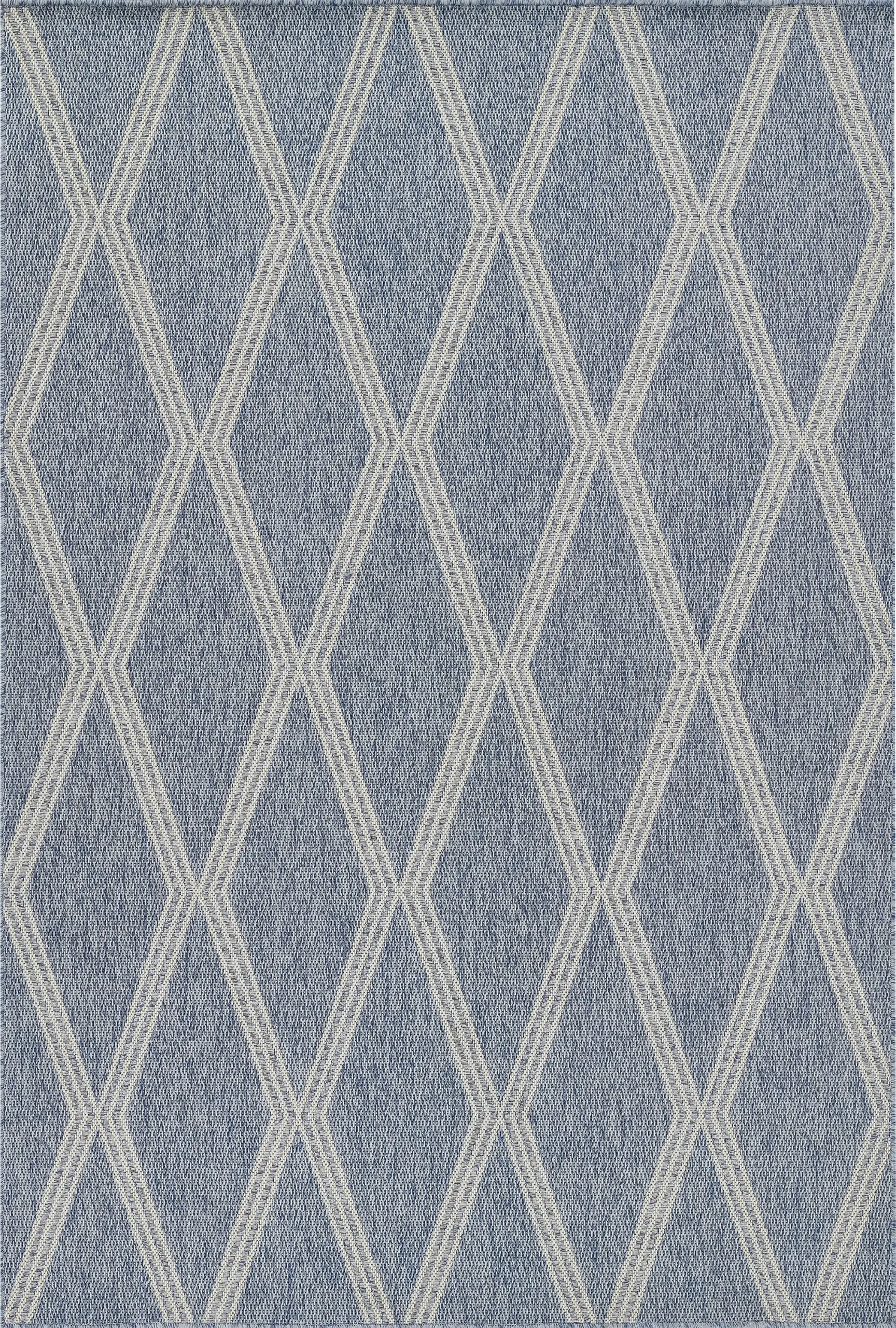 Capitello Blue 8' x 10' Indoor/Outdoor Rug