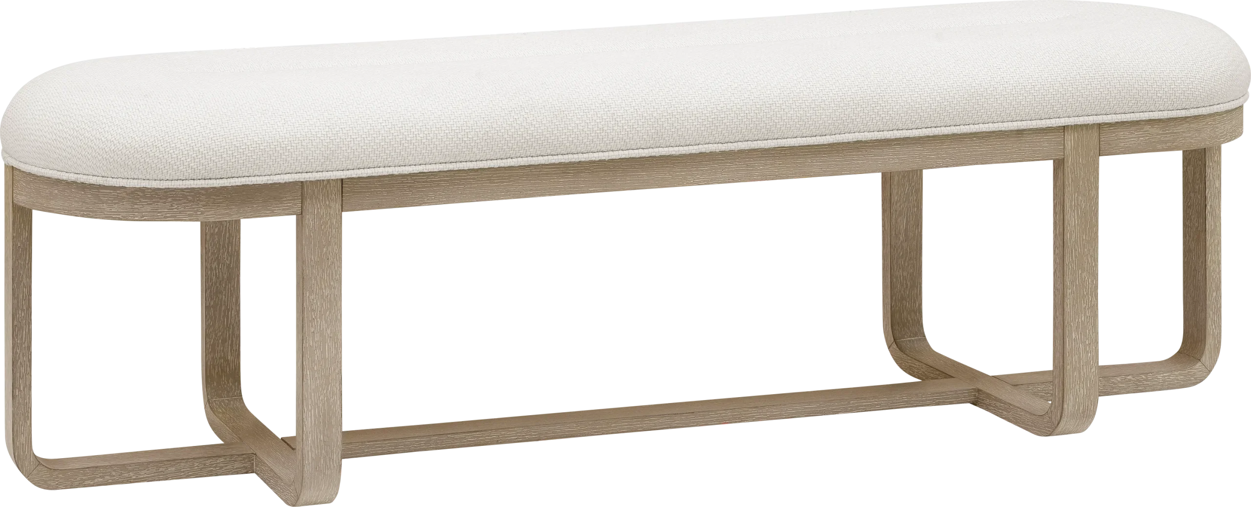 Canyon Sandstone Upholstered Dining Bench