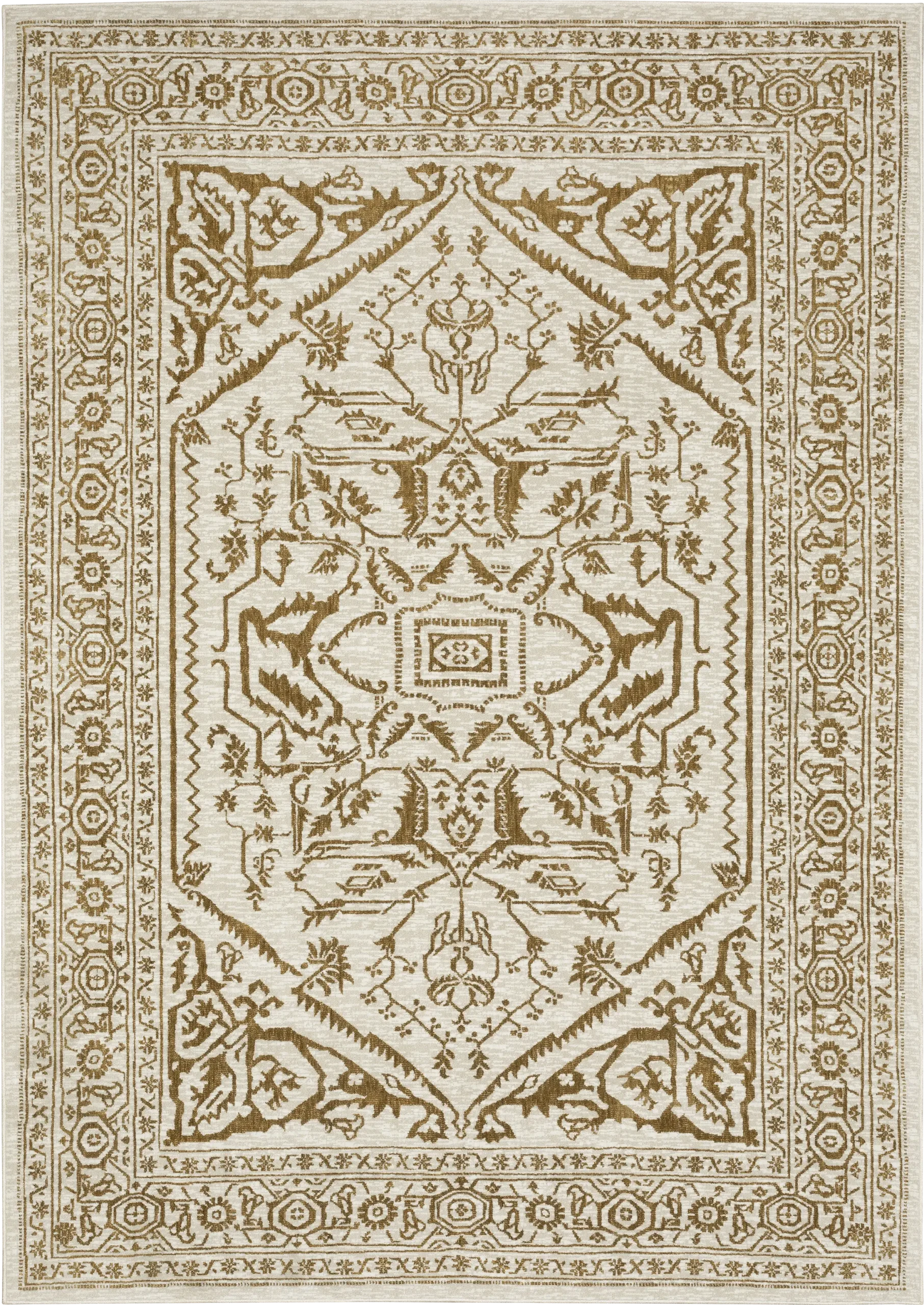 Bennu Ivory 5'3 x 7'6 Rug