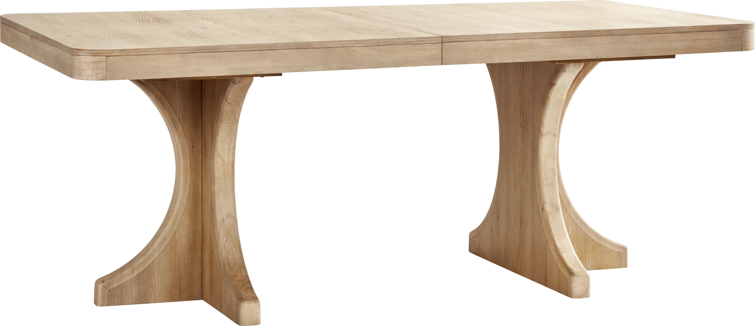 Callen Way Beige Trestle Dining Table