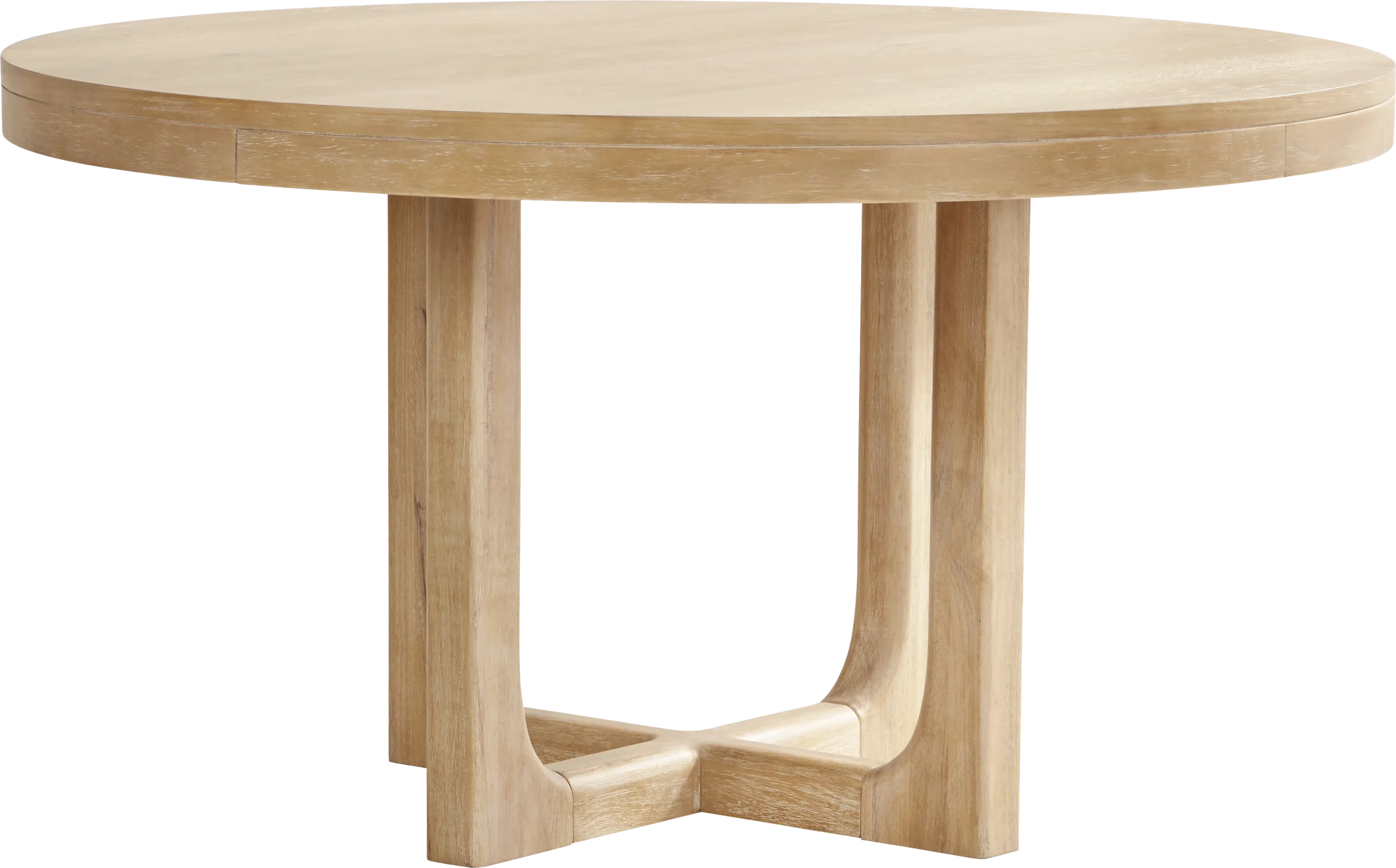 Callen Way Beige 54 in. Round Dining Table