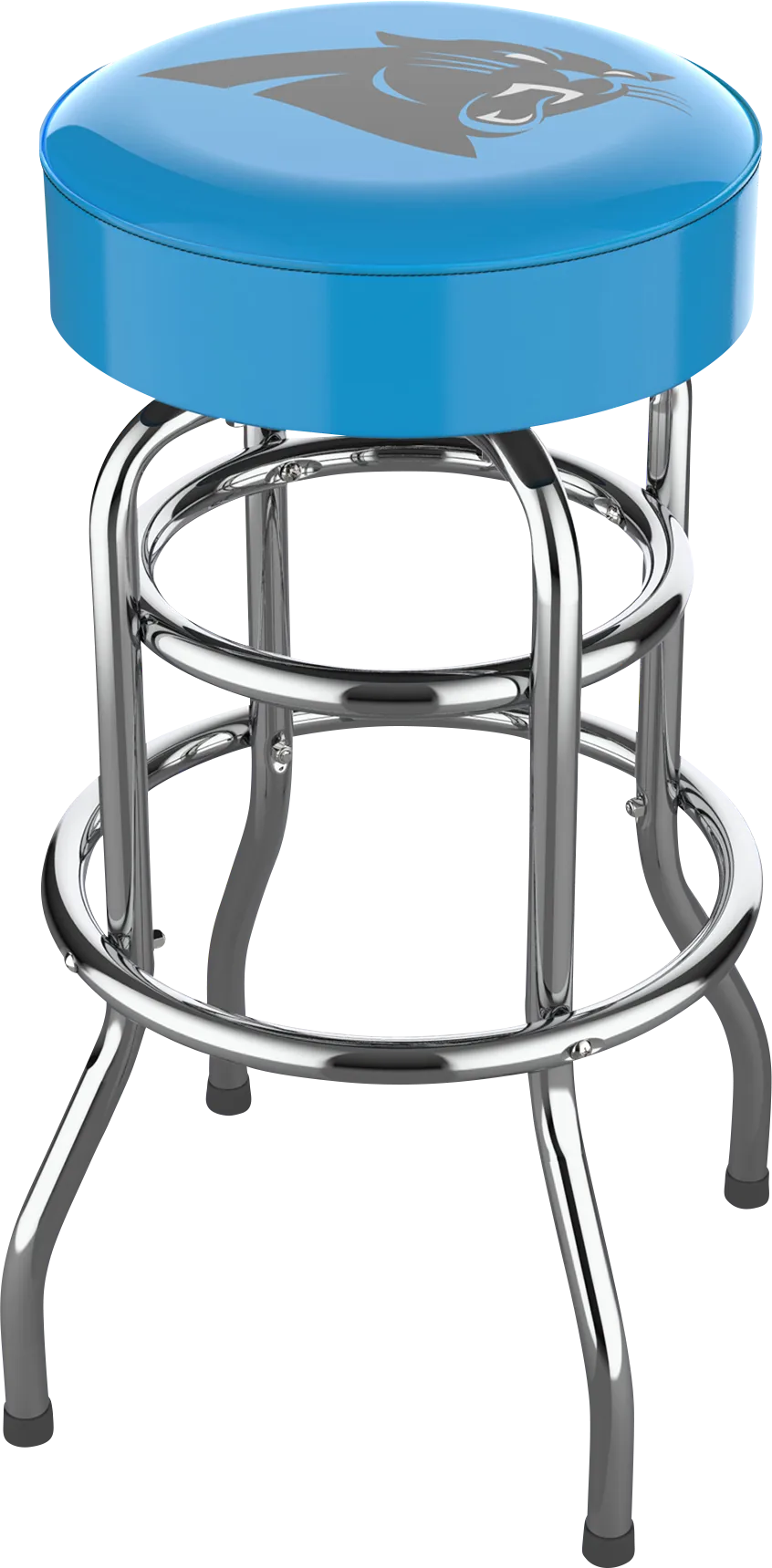 Big Team Carolina Panthers Light Blue Barstool