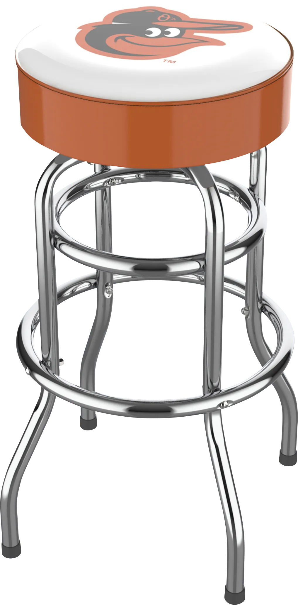 Baltimore Orioles Orange Barstool