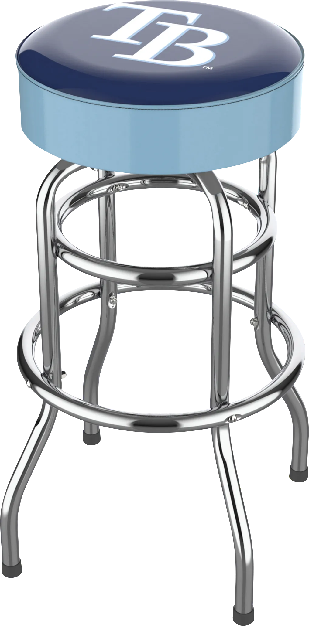 Tampa Bay Rays Light Blue Barstool