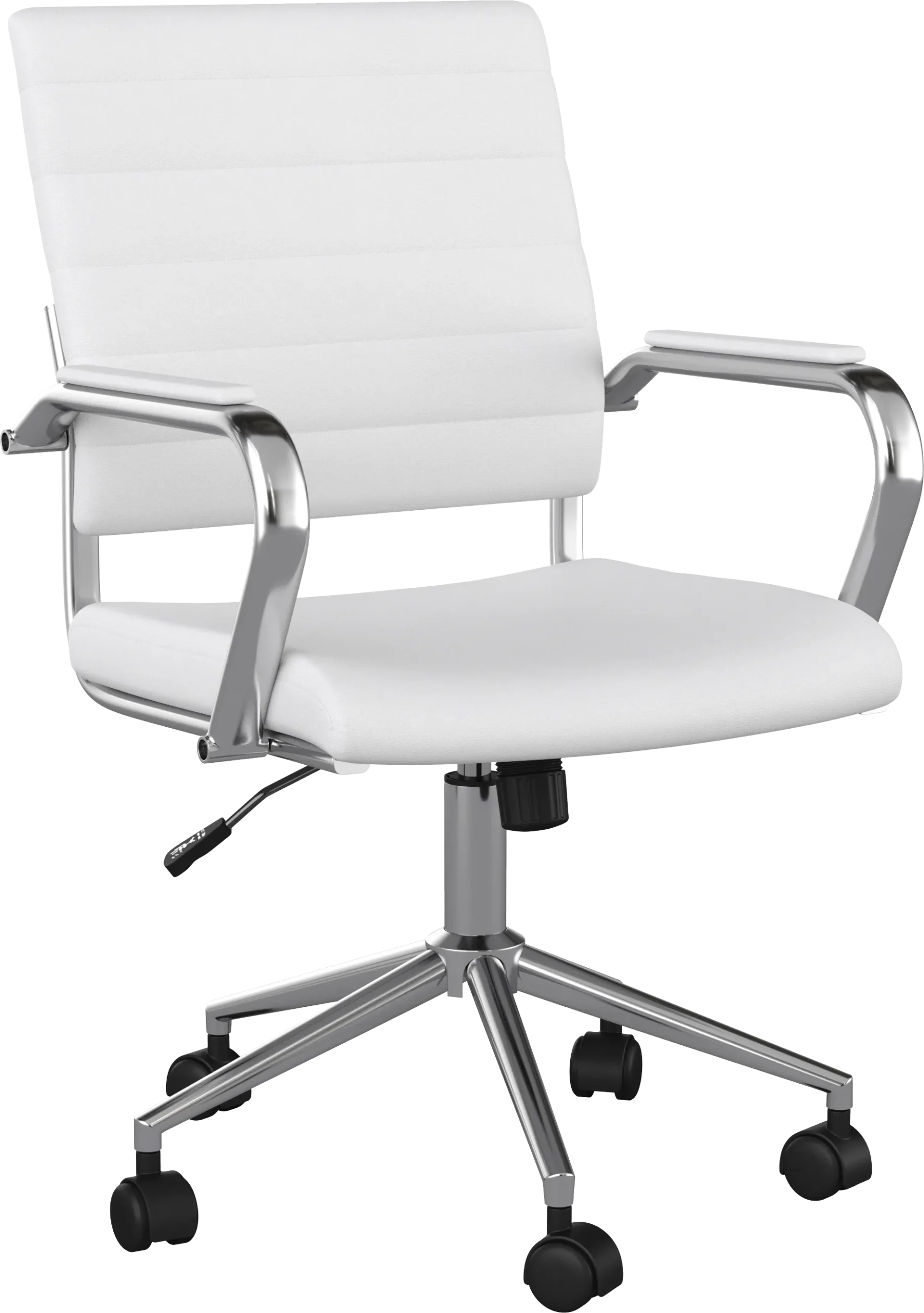 Bedner White Office Chair