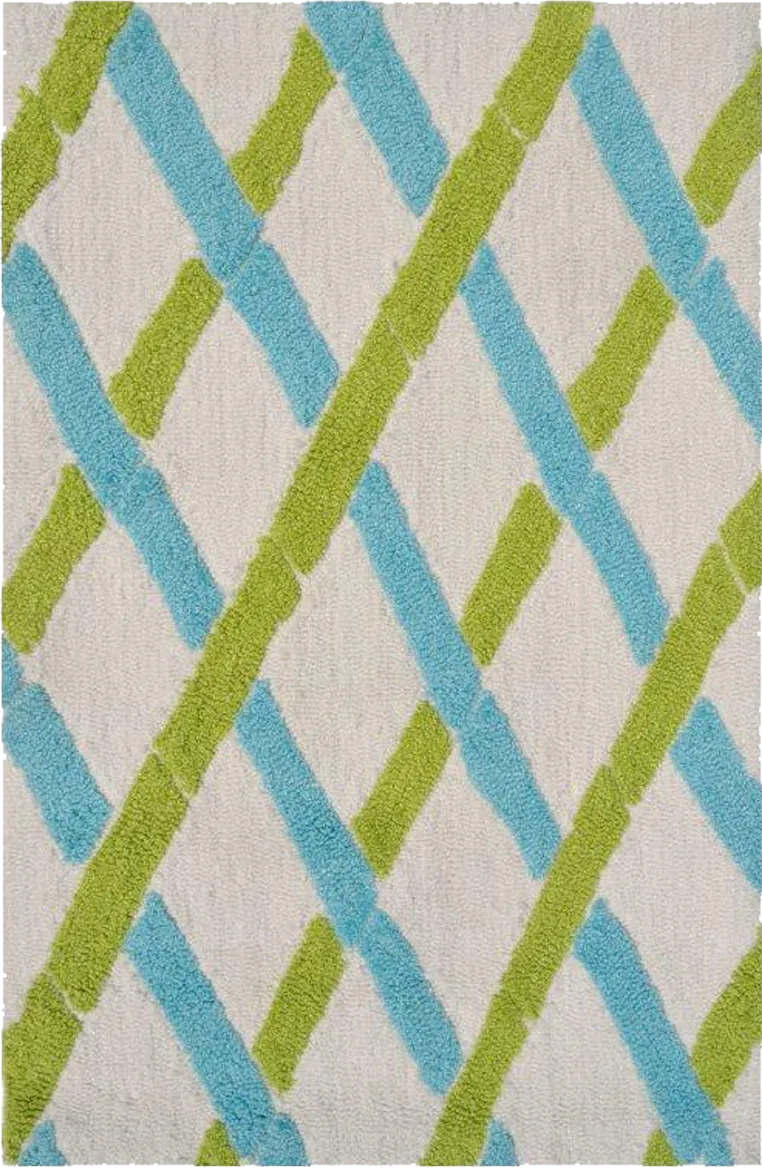 Clagnane Green 7' x 10' Indoor/Outdoor Rug