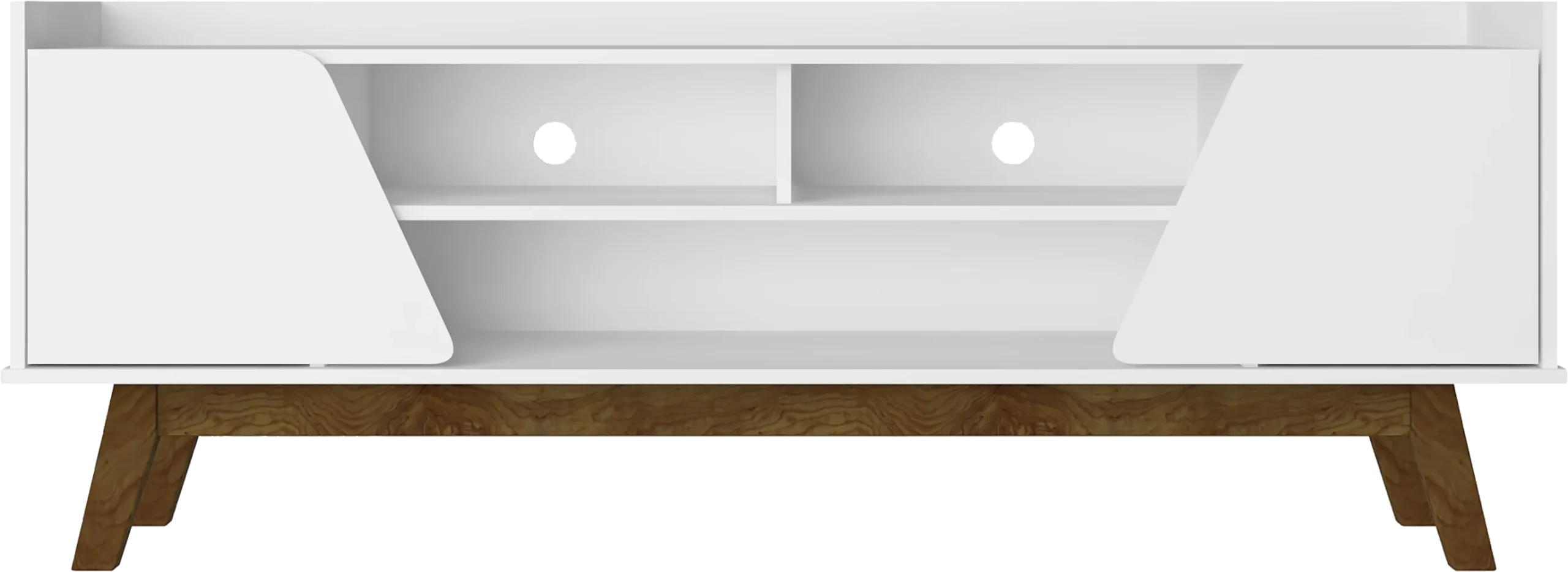 Caughey II White 63 in. Console