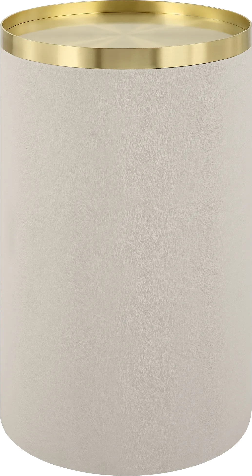 Cerber White Accent Table