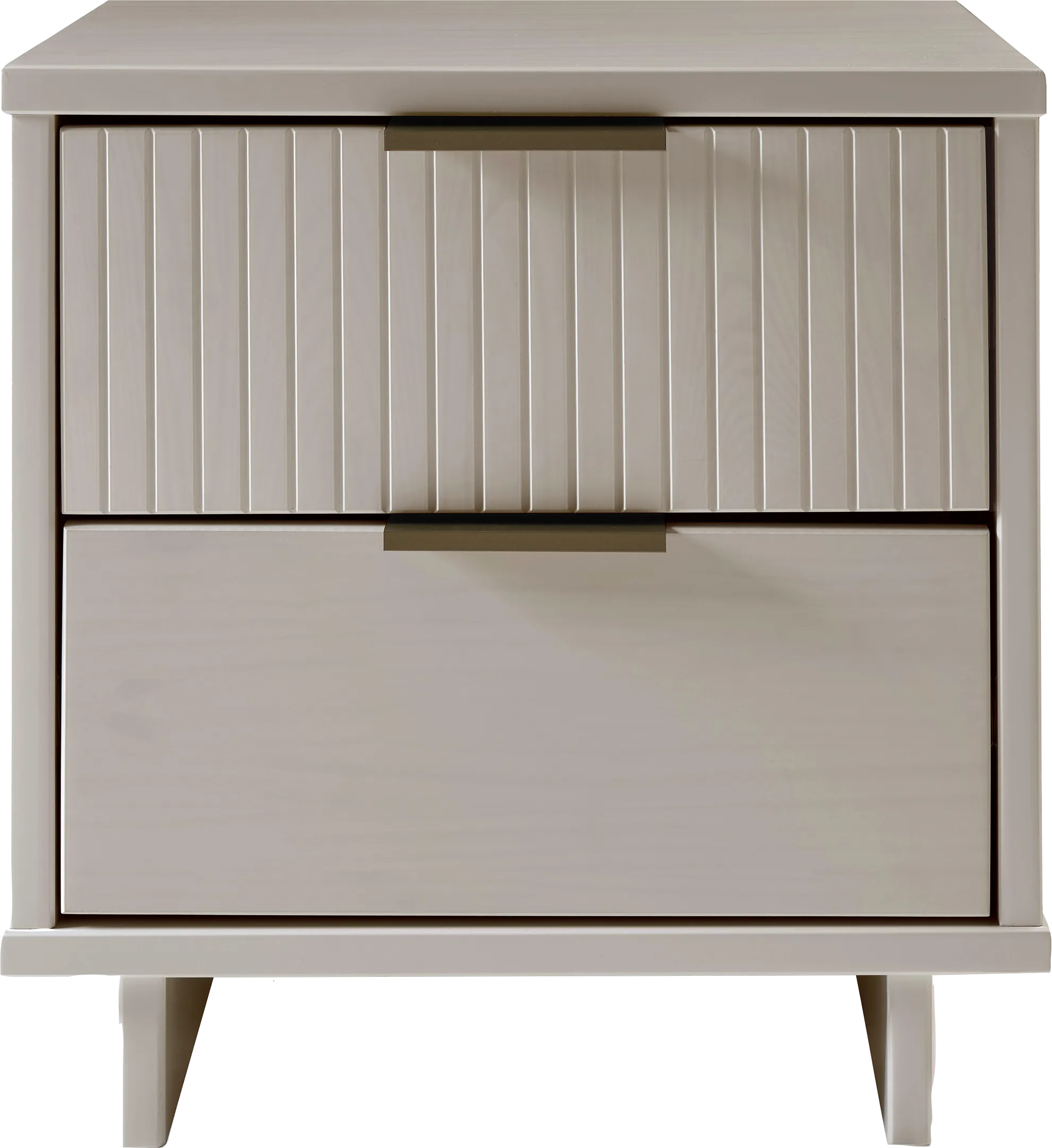Bremmer VI Light Gray Nightstand