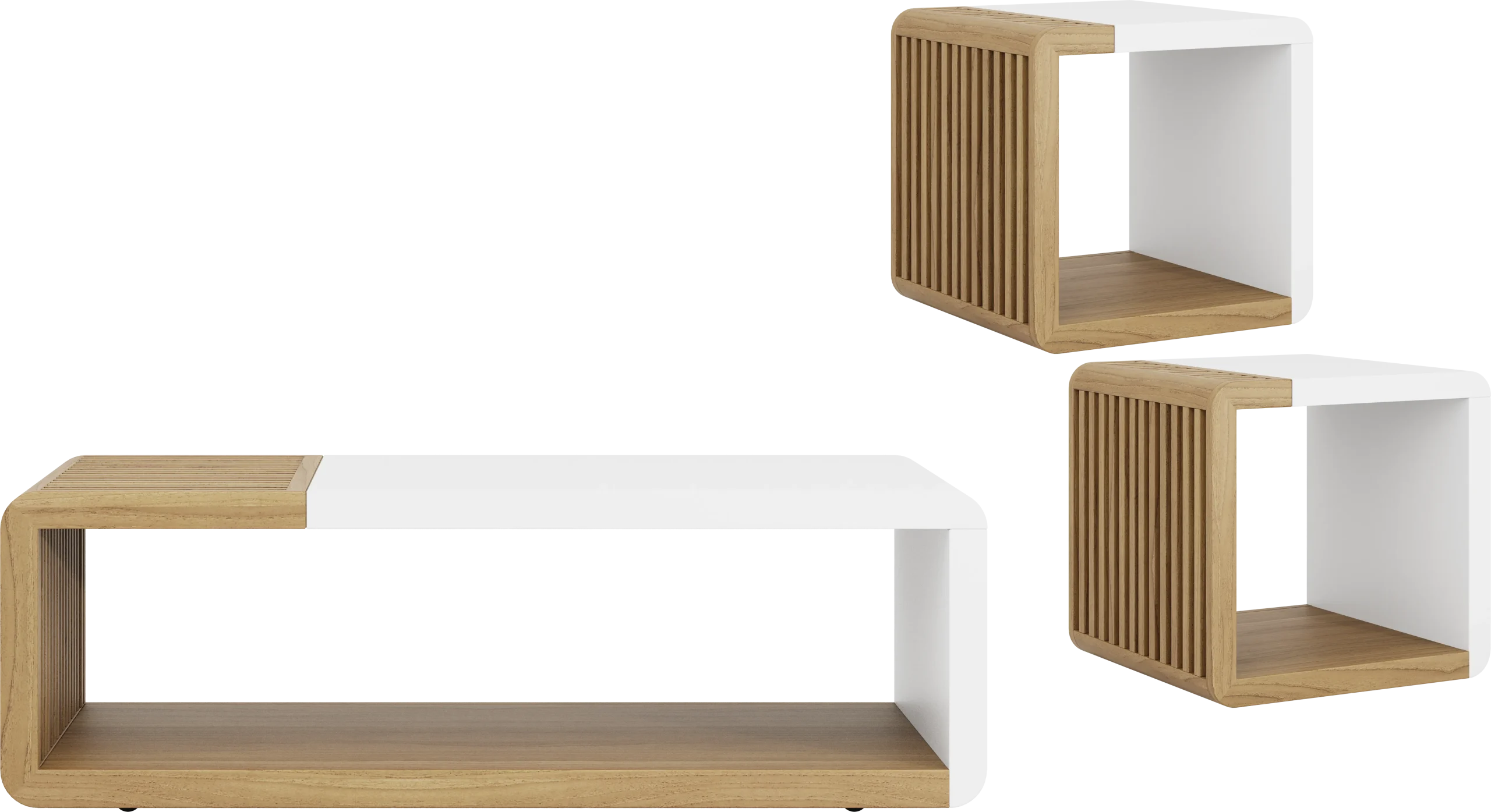 Bristol Bay Brown 3 Pc Occasional Table Set
