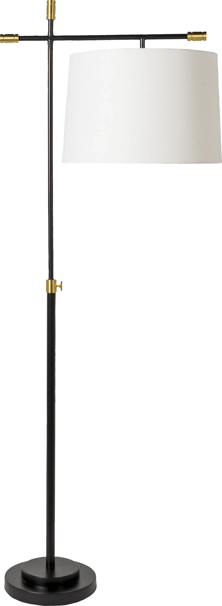 Calie Loop Black Floor Lamp