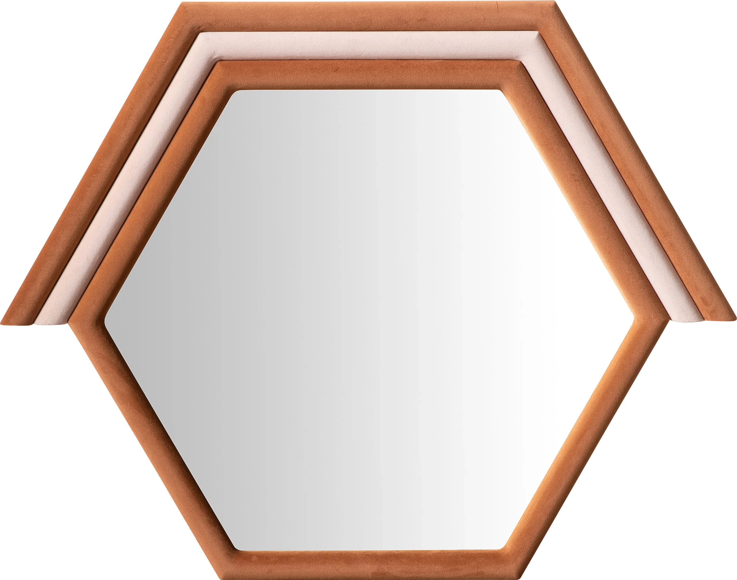Bilwyn II Orange Mirror