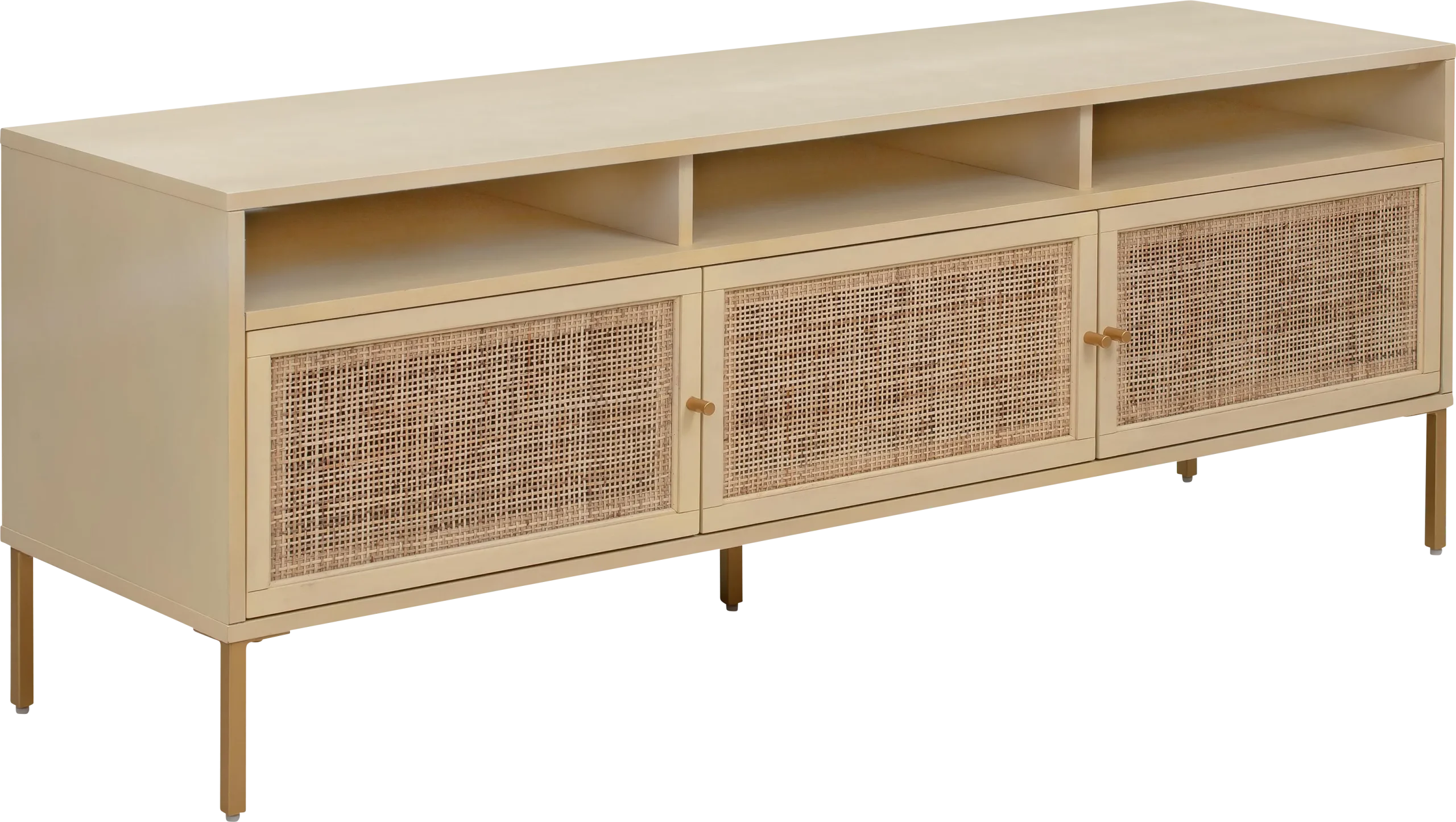 Canalers Light Brown 65 in. Console