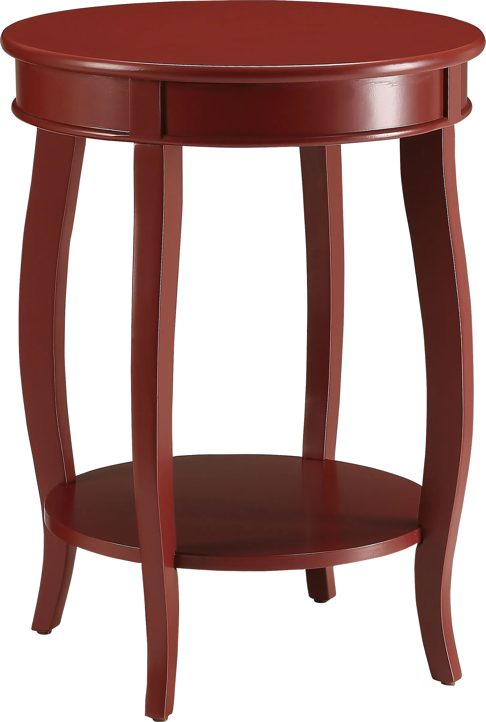 Chloris Red Accent Table