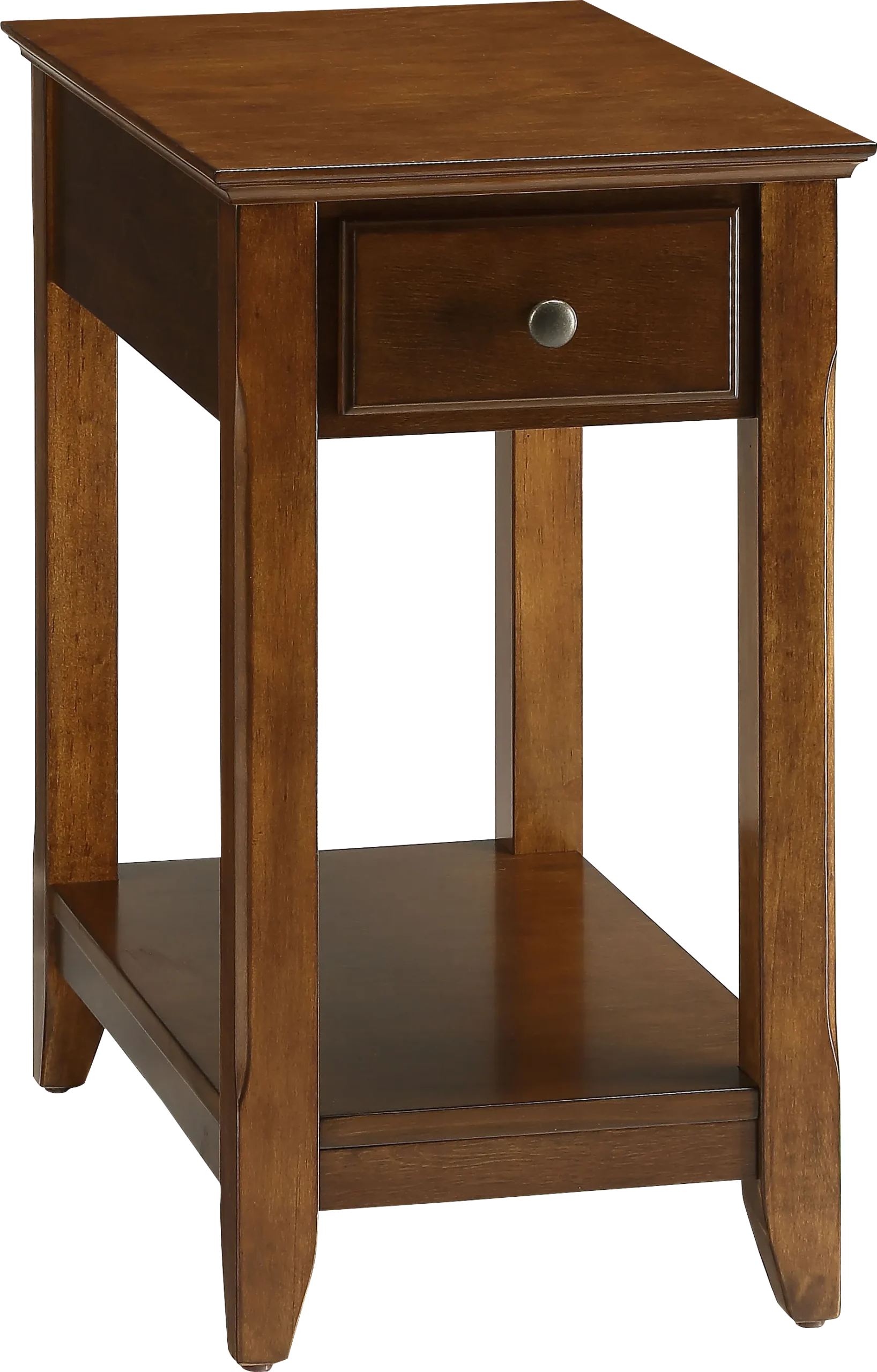 Bertie Brown Chairside Table